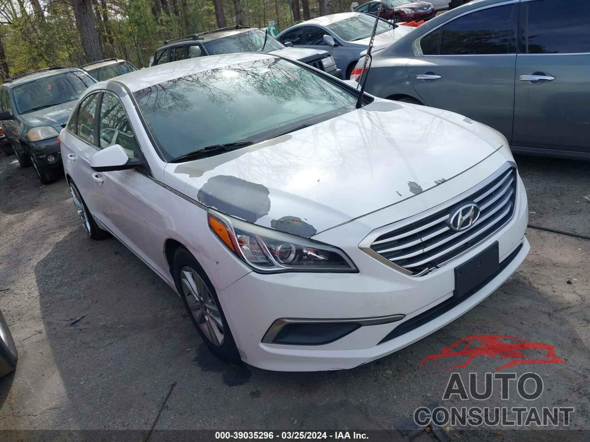 HYUNDAI SONATA 2017 - 5NPE24AFXHH473896