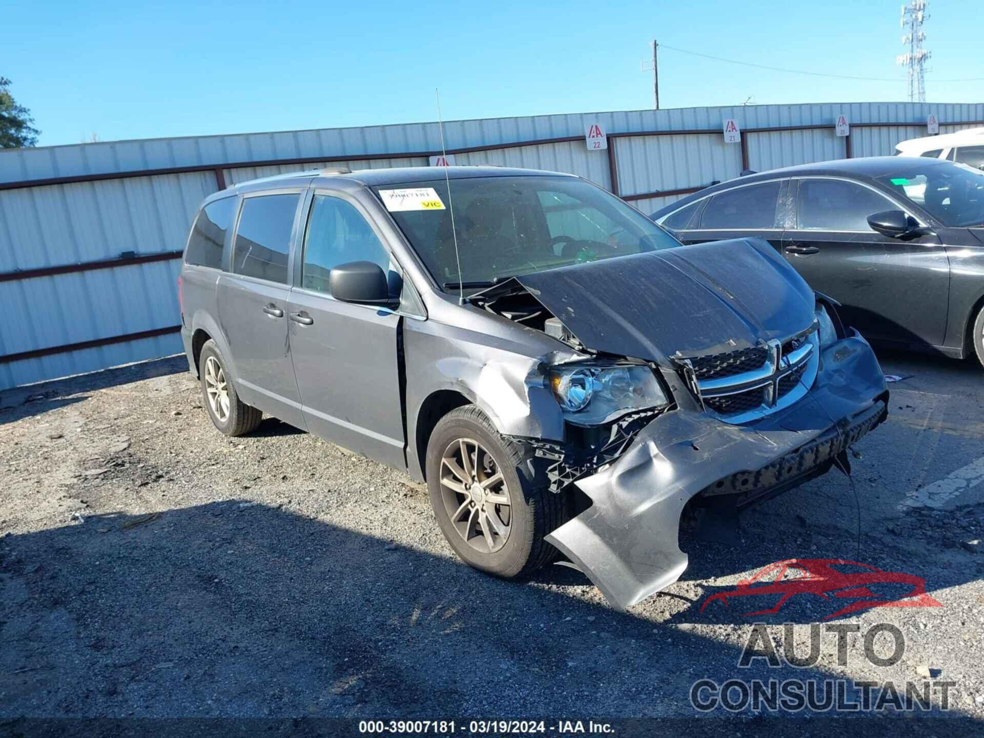 DODGE GRAND CARAVAN 2018 - 2C4RDGCG0JR224518