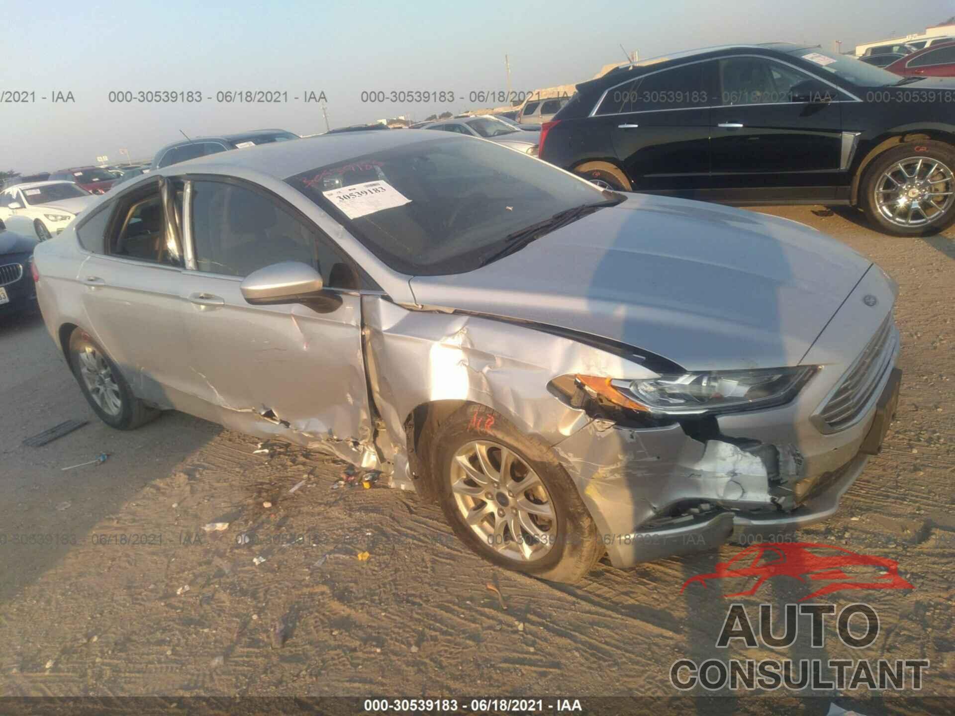 FORD FUSION 2017 - 3FA6P0G7XHR231627