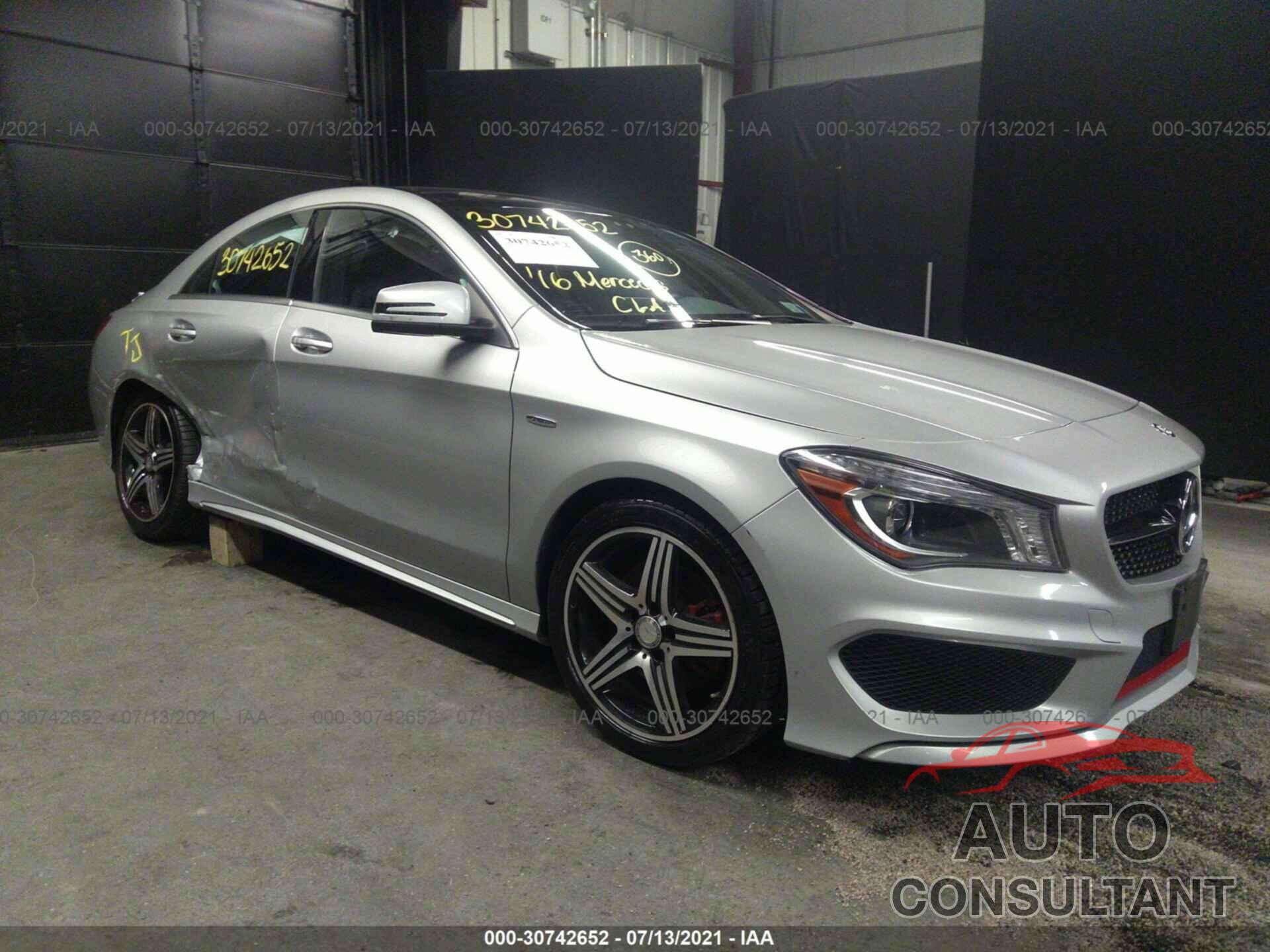 MERCEDES-BENZ CLA 2016 - WDDSJ4EB8GN369053