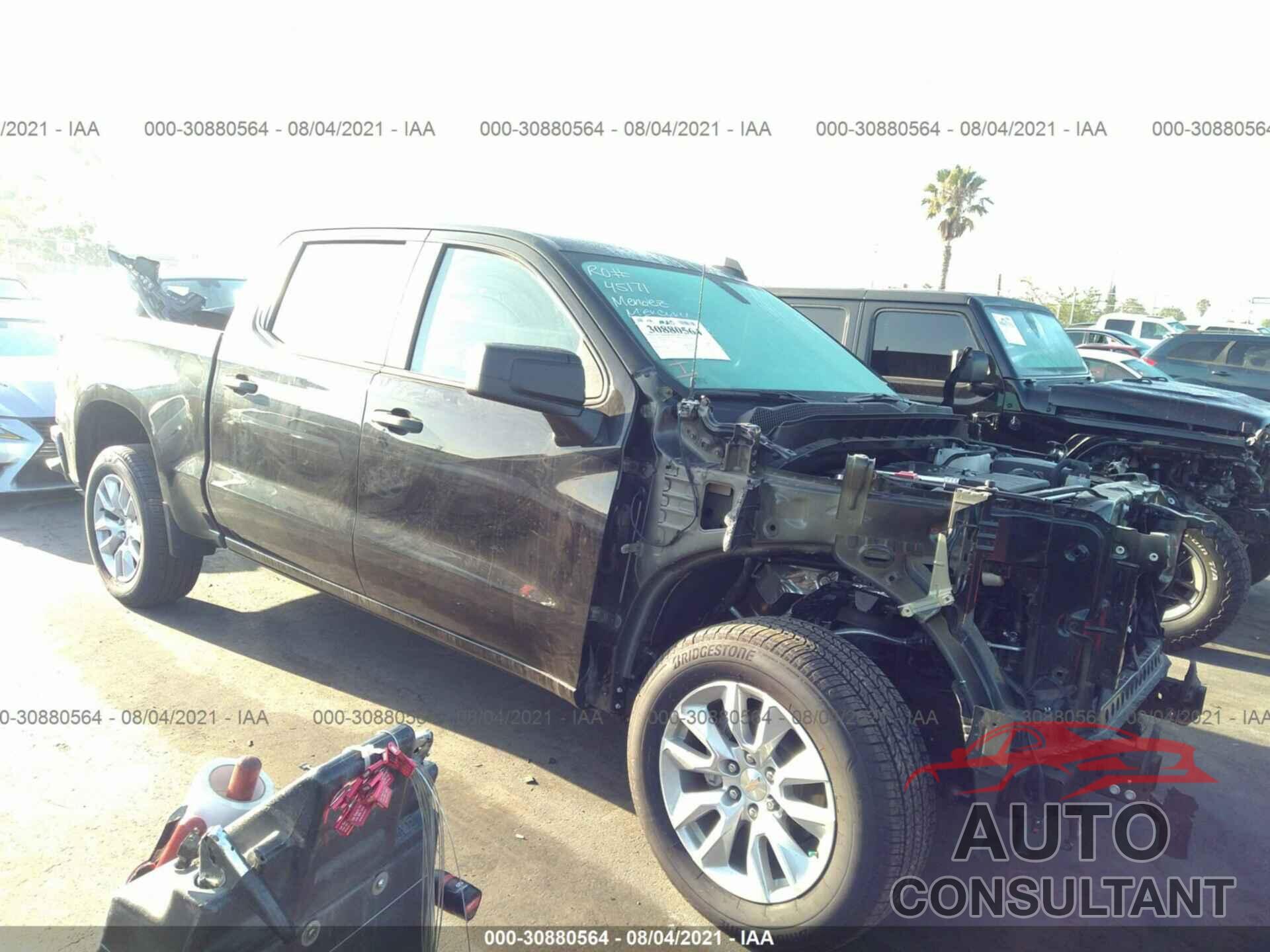 CHEVROLET SILVERADO 1500 2021 - 3GCPWBEK0MG188152