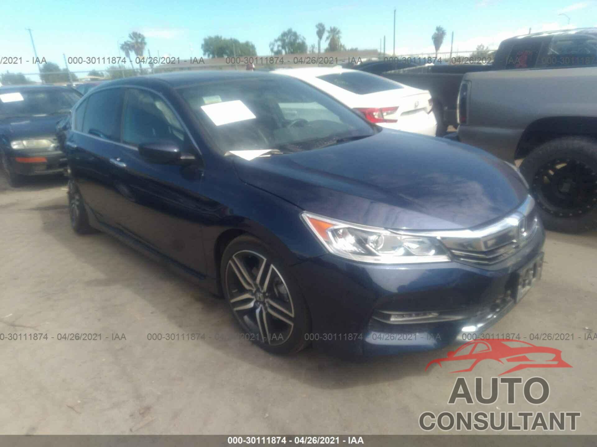 HONDA ACCORD SEDAN 2016 - 1HGCR2F56GA216748