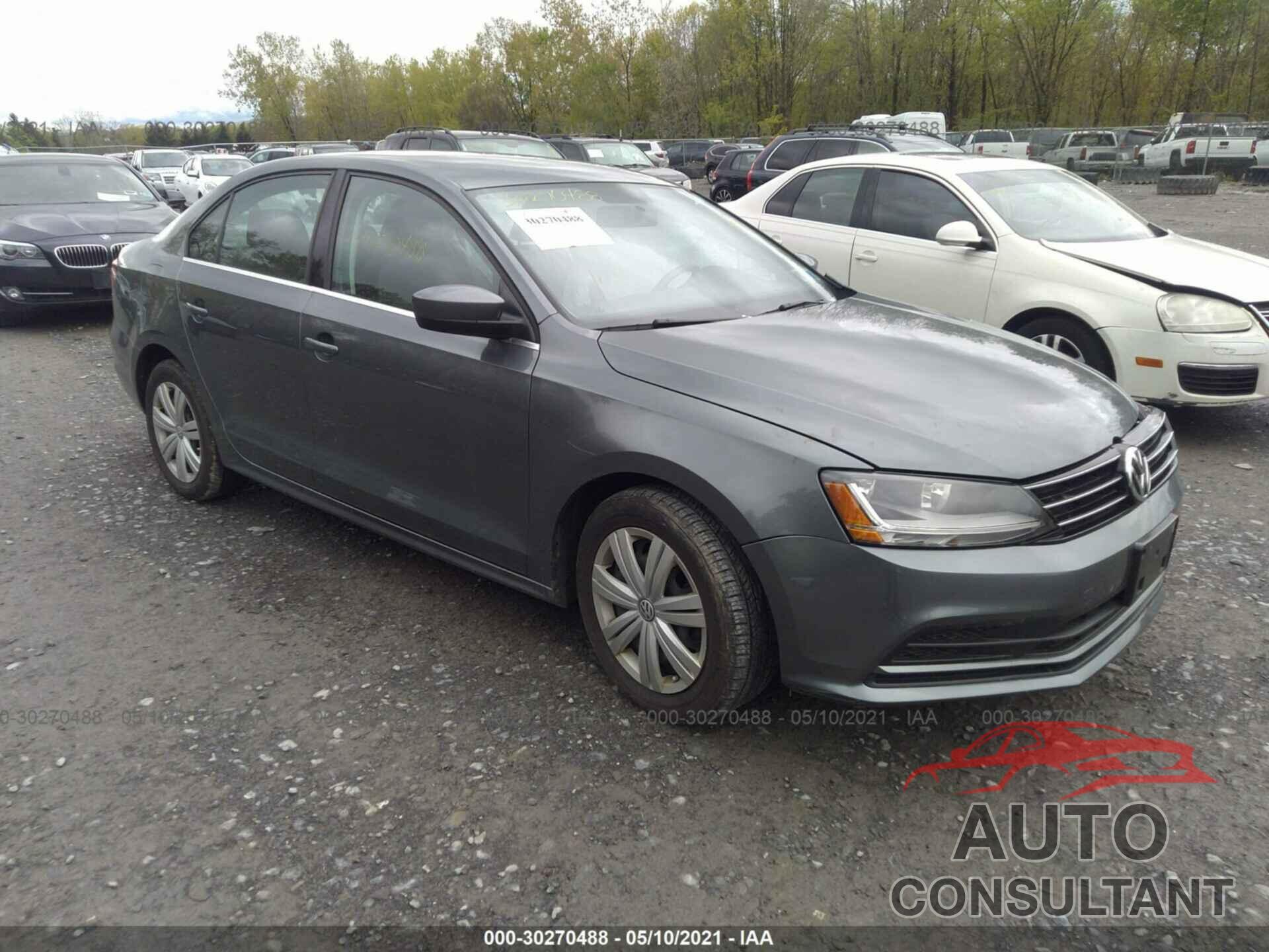 VOLKSWAGEN JETTA 2017 - 3VW2B7AJ3HM291988