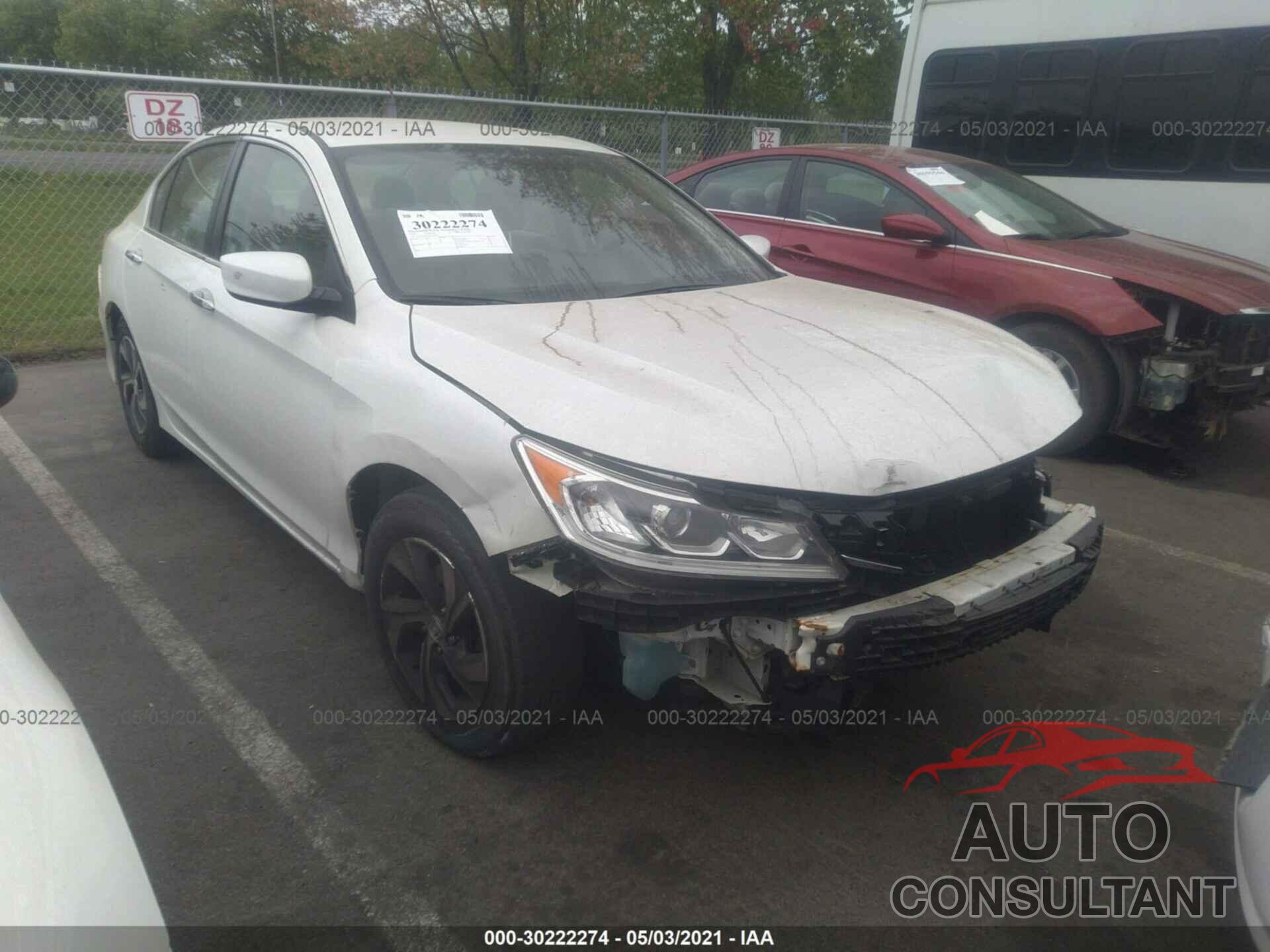 HONDA ACCORD SEDAN 2017 - 1HGCR2F3XHA161737