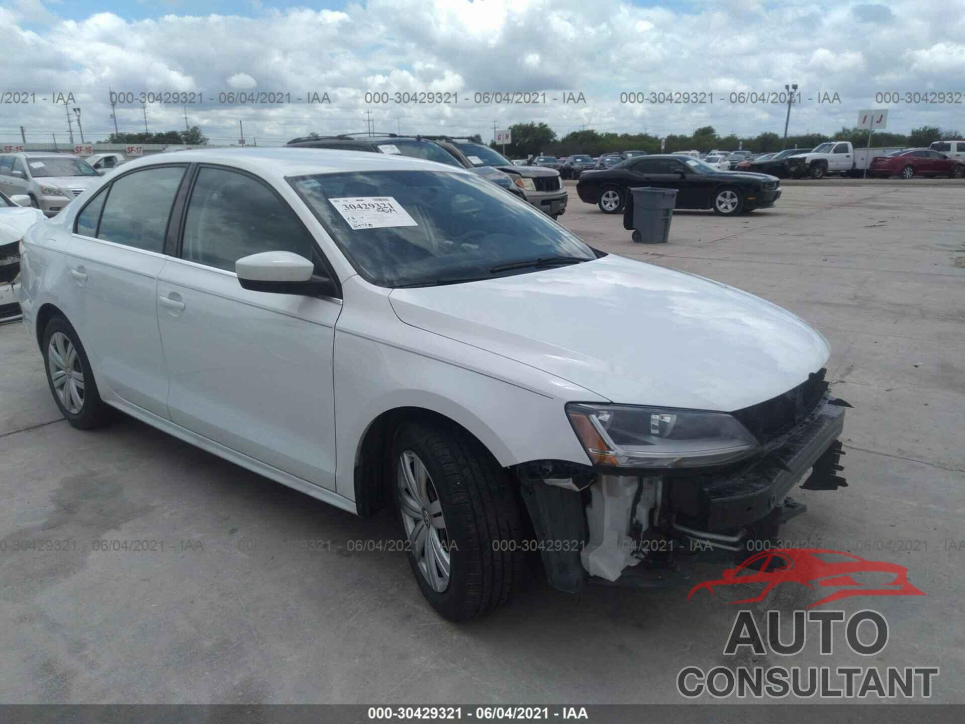 VOLKSWAGEN JETTA 2017 - 3VW2B7AJ6HM393432