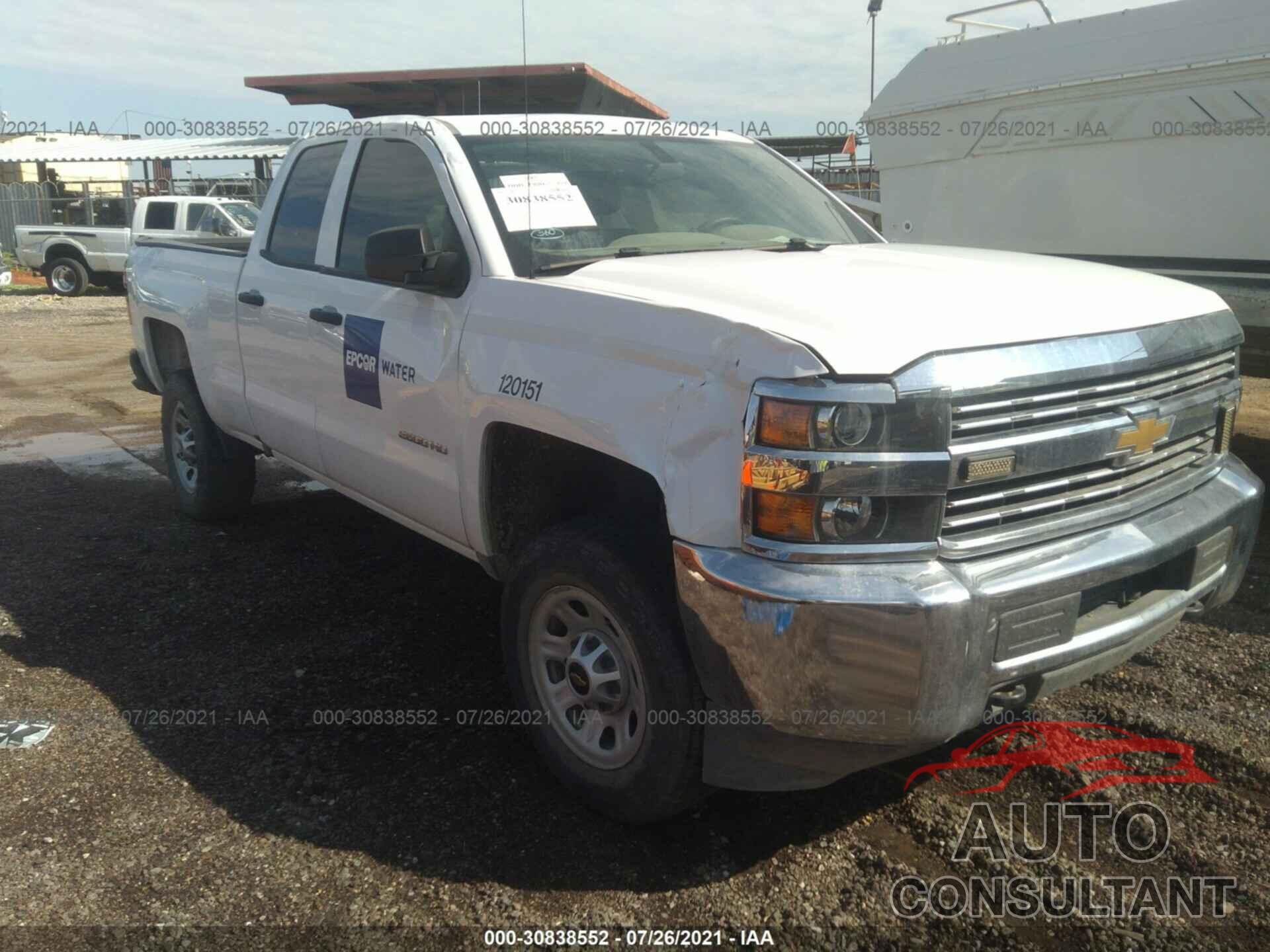 CHEVROLET SILVERADO 2500HD 2016 - 1GC2KUEG5GZ310294