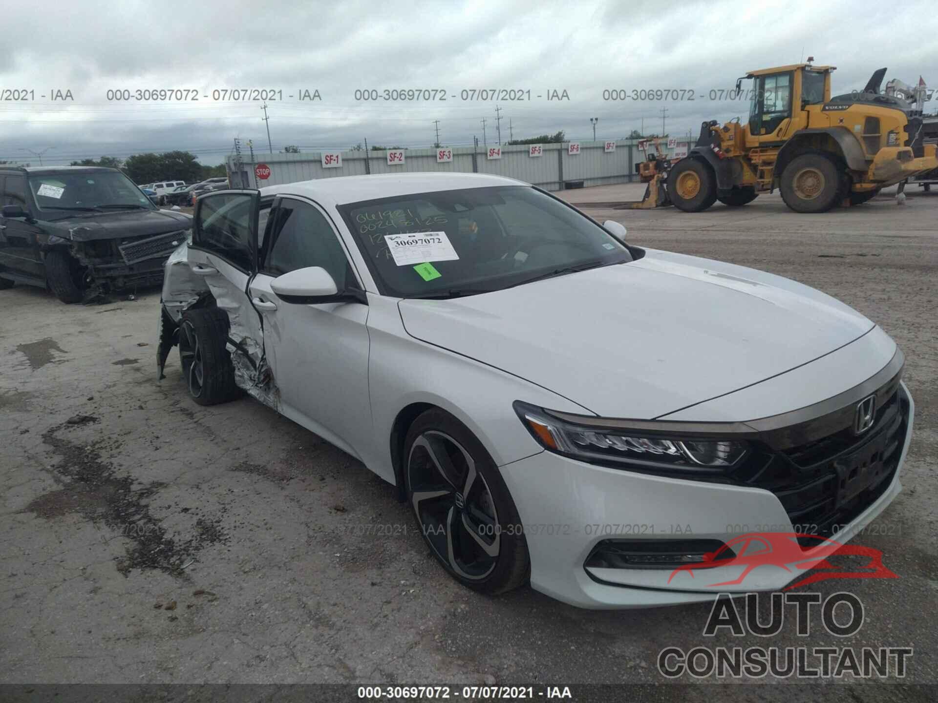 HONDA ACCORD SEDAN 2019 - 1HGCV1F36KA126433