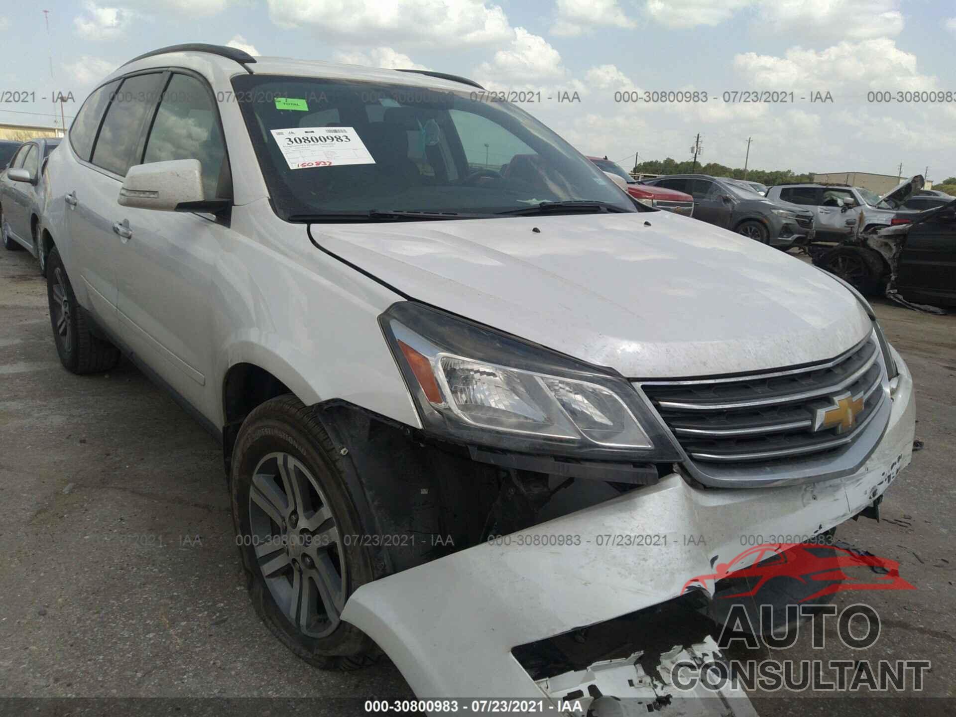 CHEVROLET TRAVERSE 2016 - 1GNKRHKD7GJ230269