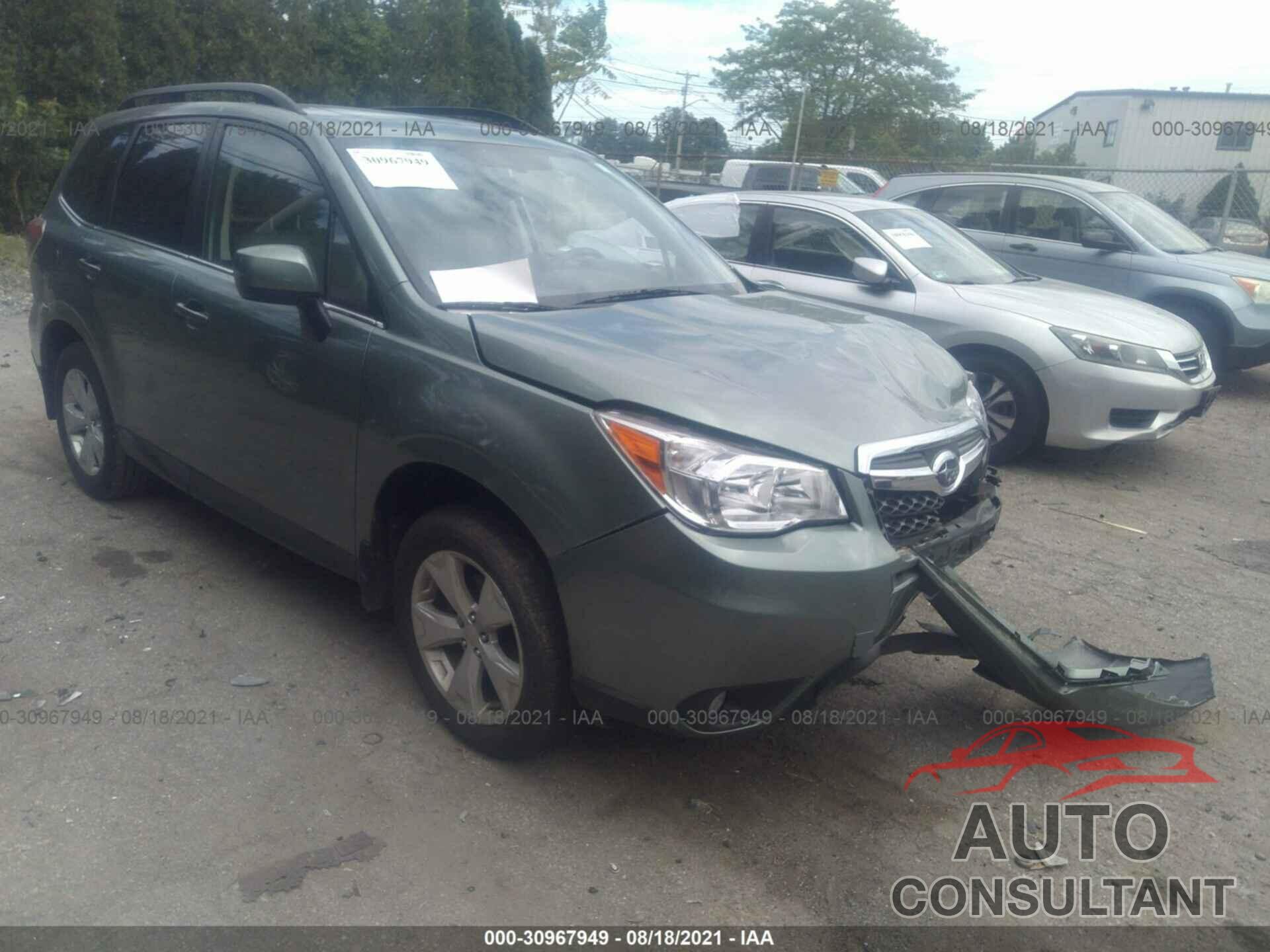 SUBARU FORESTER 2016 - JF2SJAHC3GH492692