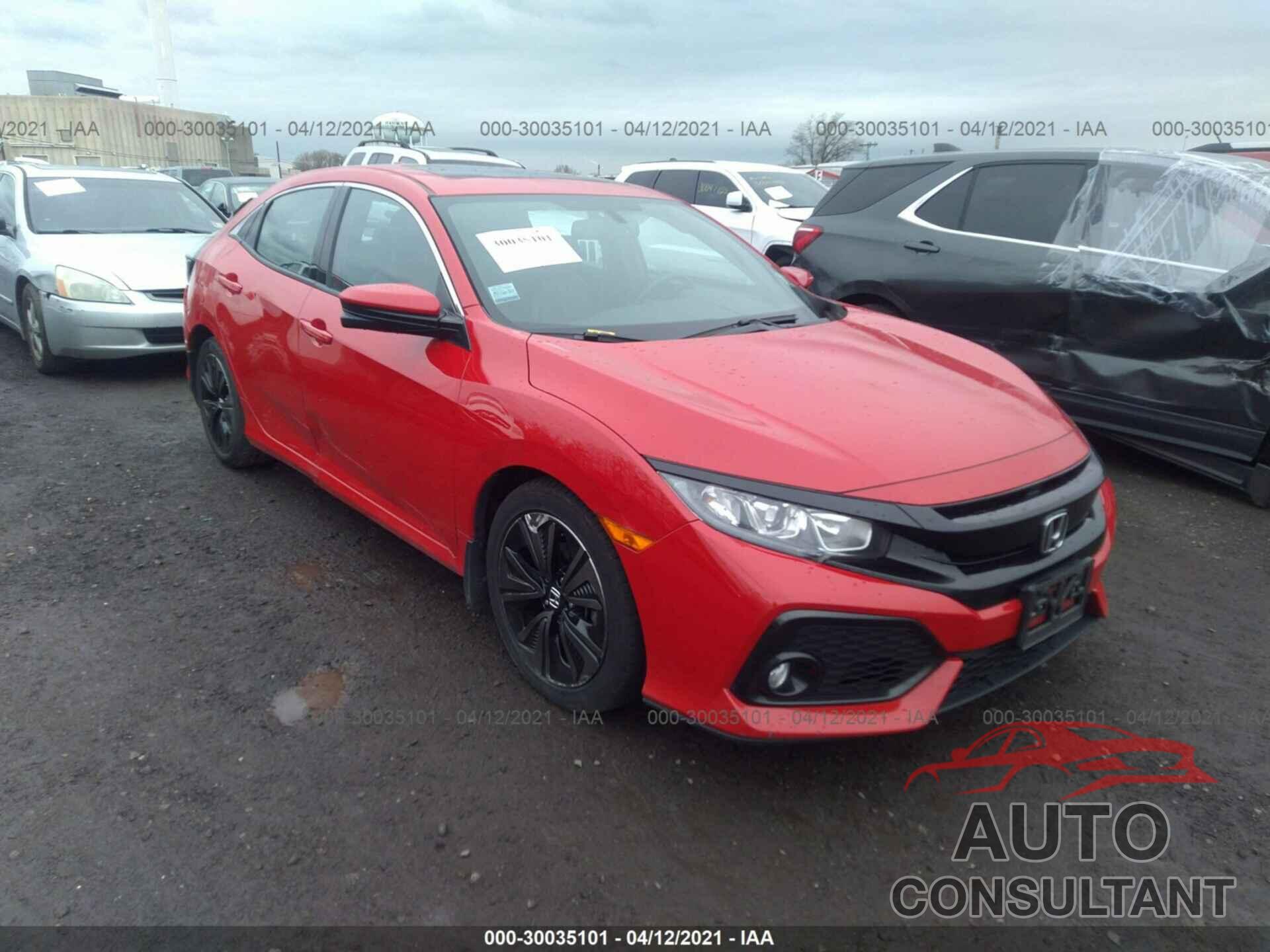 HONDA CIVIC HATCHBACK 2017 - SHHFK7H79HU412945
