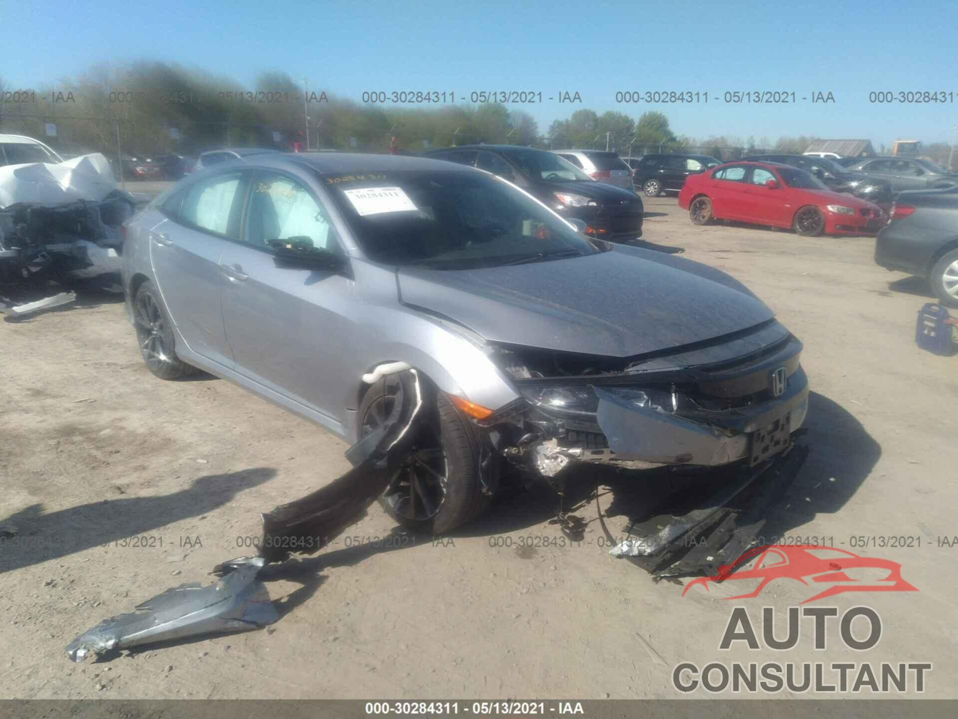 HONDA CIVIC SEDAN 2019 - 2HGFC2F87KH522537