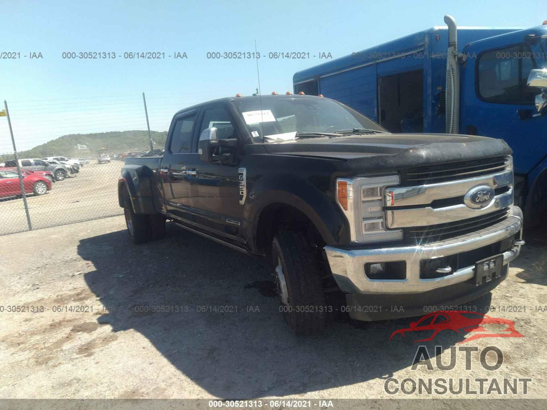 FORD SUPER DUTY F-350 DRW 2017 - 1FT8W3DT5HEE25199