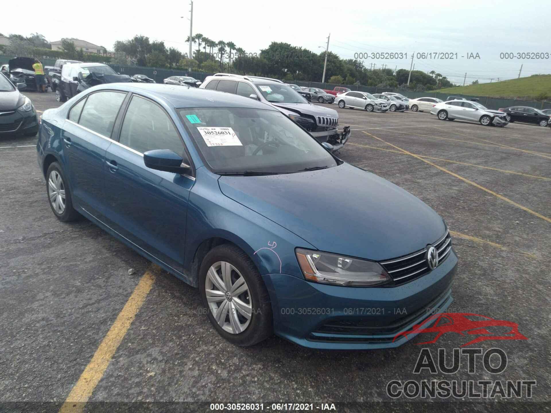 VOLKSWAGEN JETTA 2017 - 3VW2B7AJ7HM218820