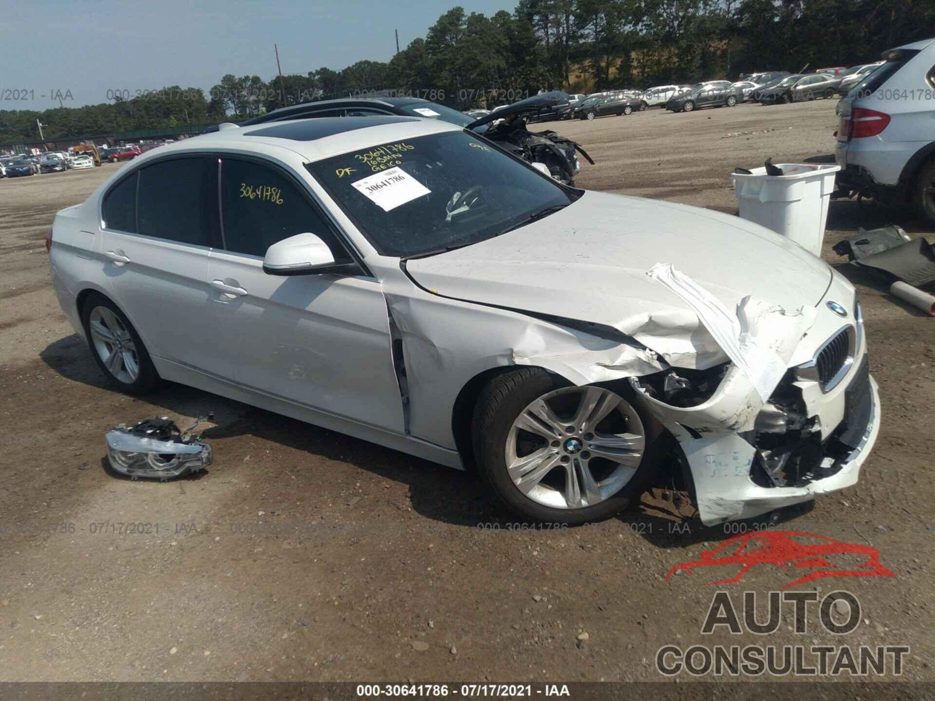 BMW 3 SERIES 2016 - WBA8E3G57GNT74753