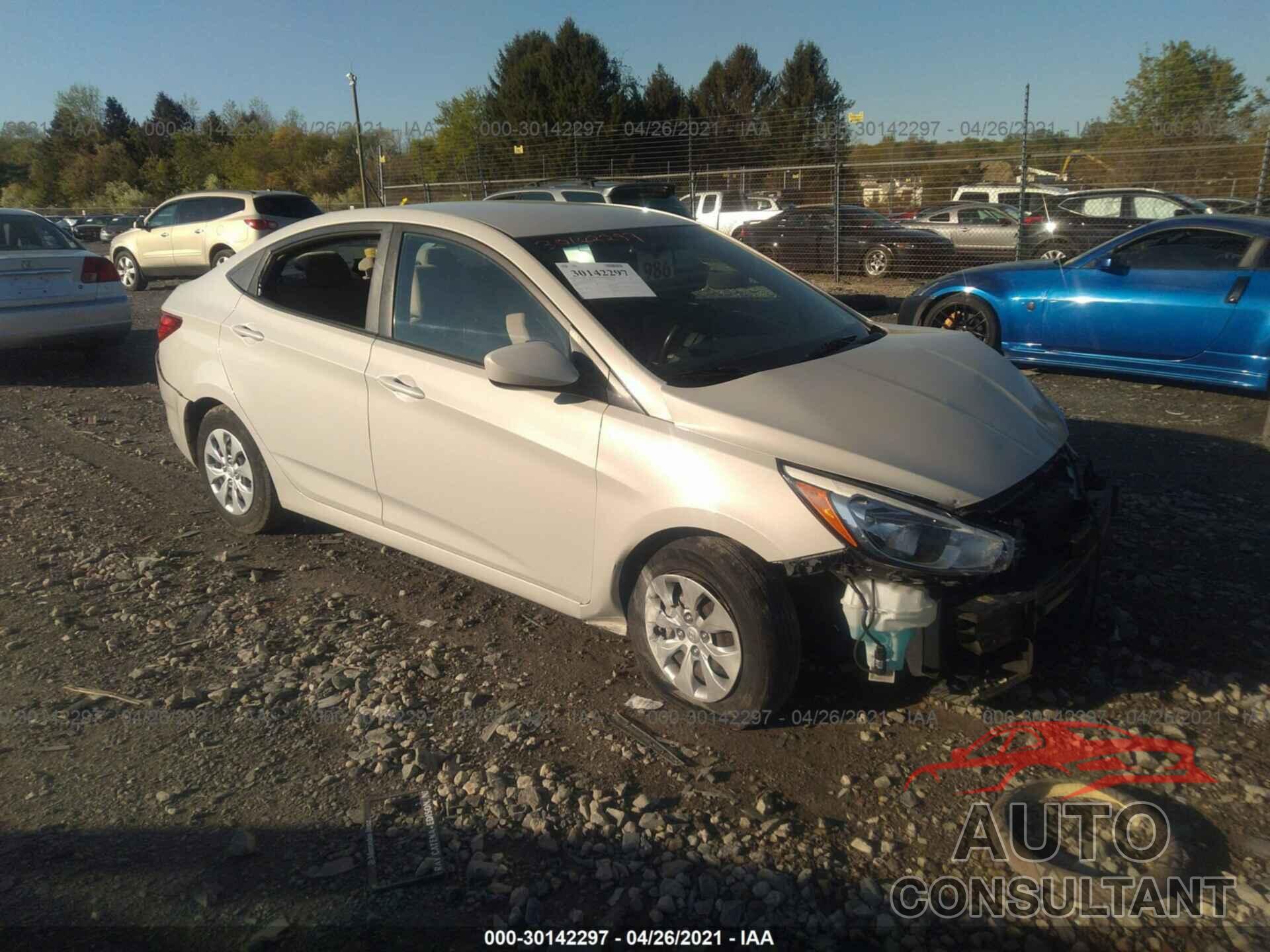 HYUNDAI ACCENT 2016 - KMHCT4AE7GU131494