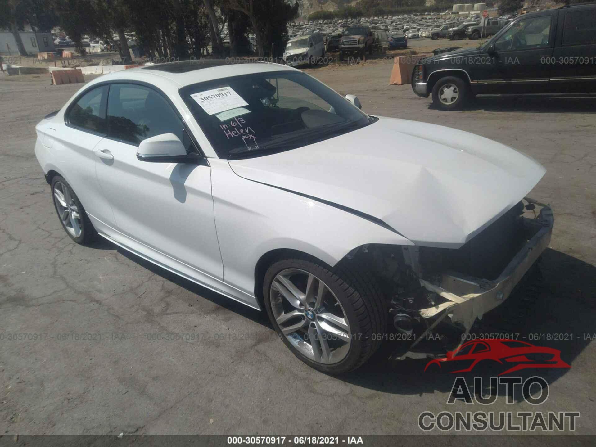 BMW 2 SERIES 2017 - WBA2F9C55HV664311