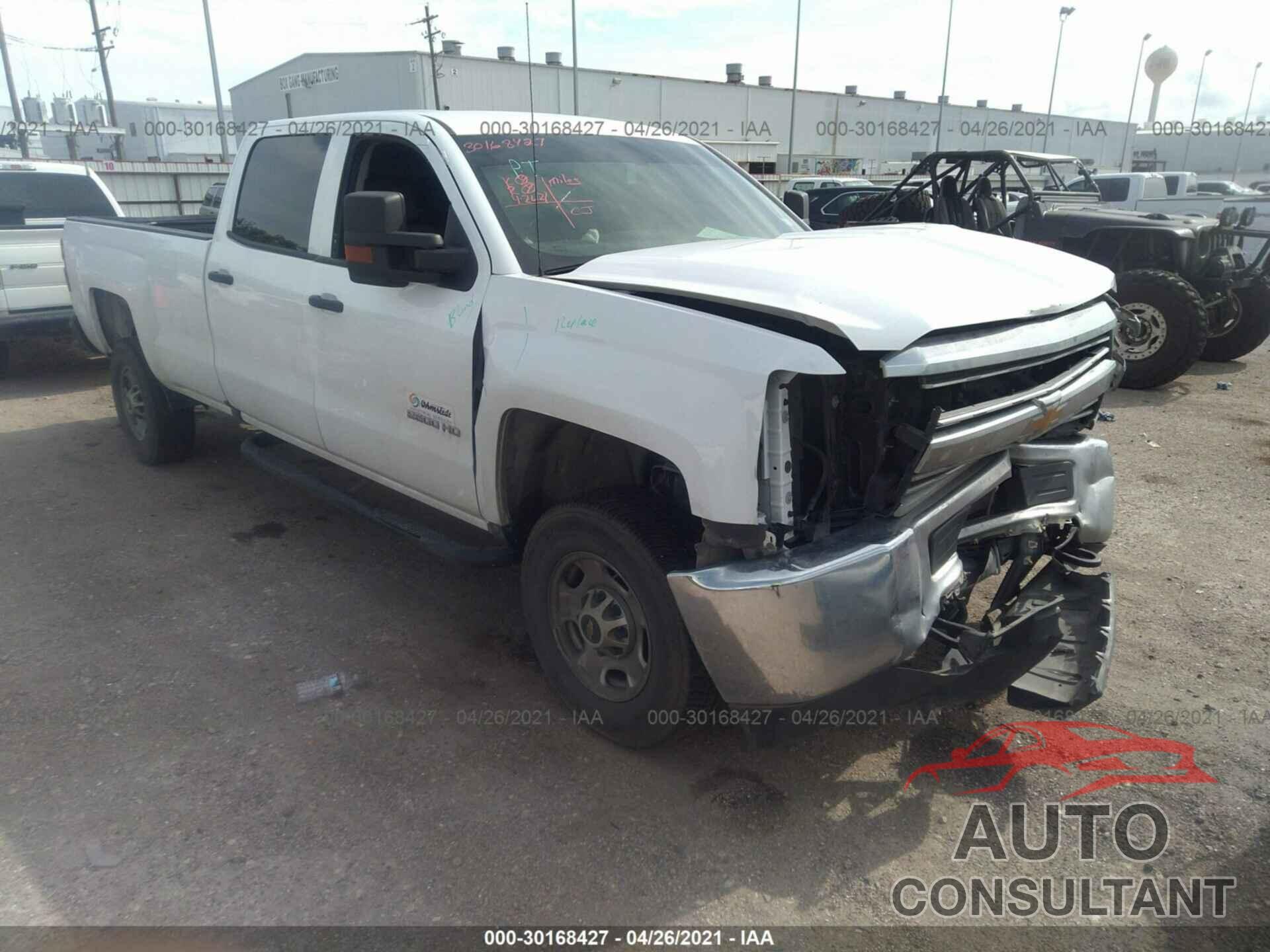 CHEVROLET SILVERADO 2500HD 2018 - 1GC1CUEGXJF278394