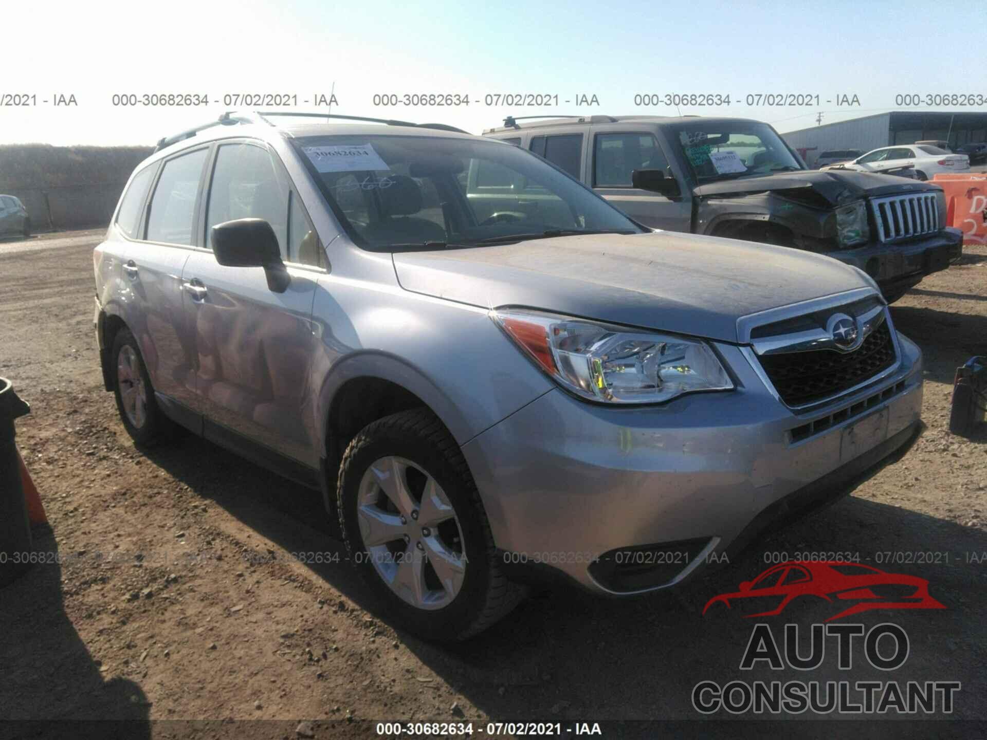 SUBARU FORESTER 2016 - JF2SJABCXGH474926
