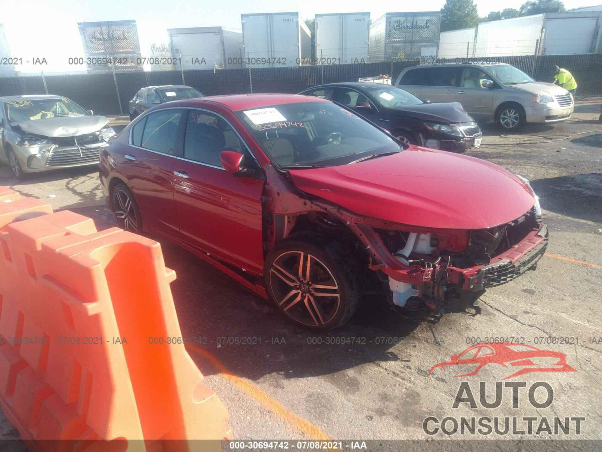 HONDA ACCORD SEDAN 2017 - 1HGCR2F50HA009175