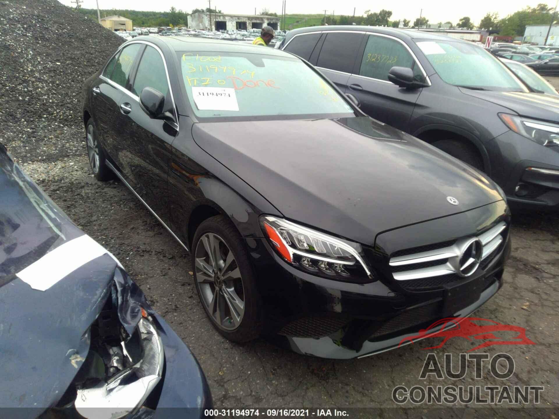 MERCEDES-BENZ C-CLASS 2019 - 55SWF8EB4KU318689