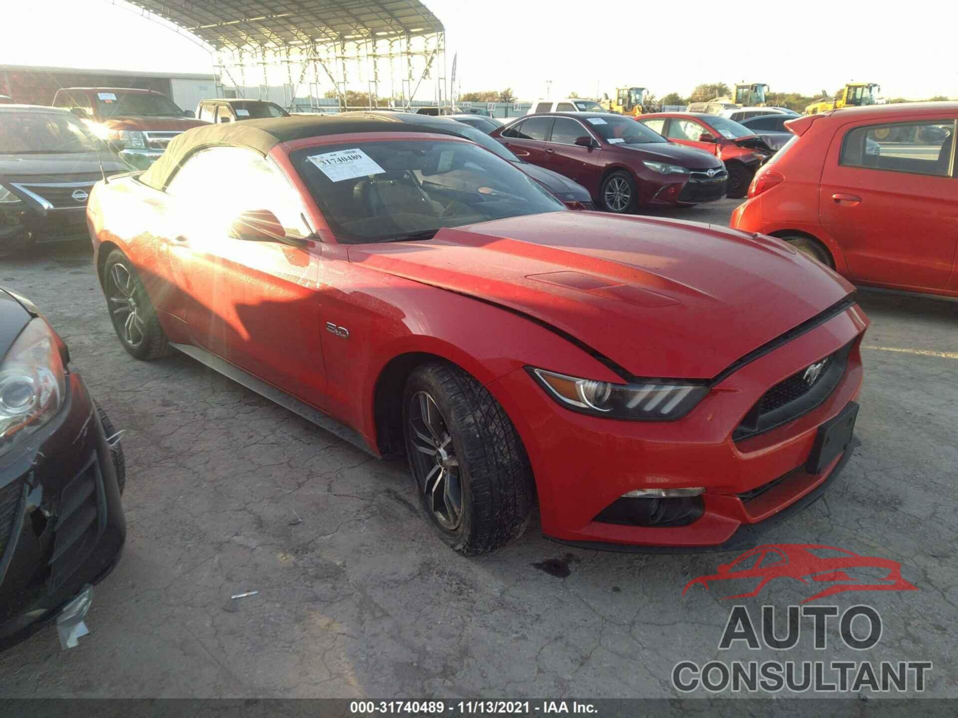FORD MUSTANG 2017 - 1FATP8FF8H5248035