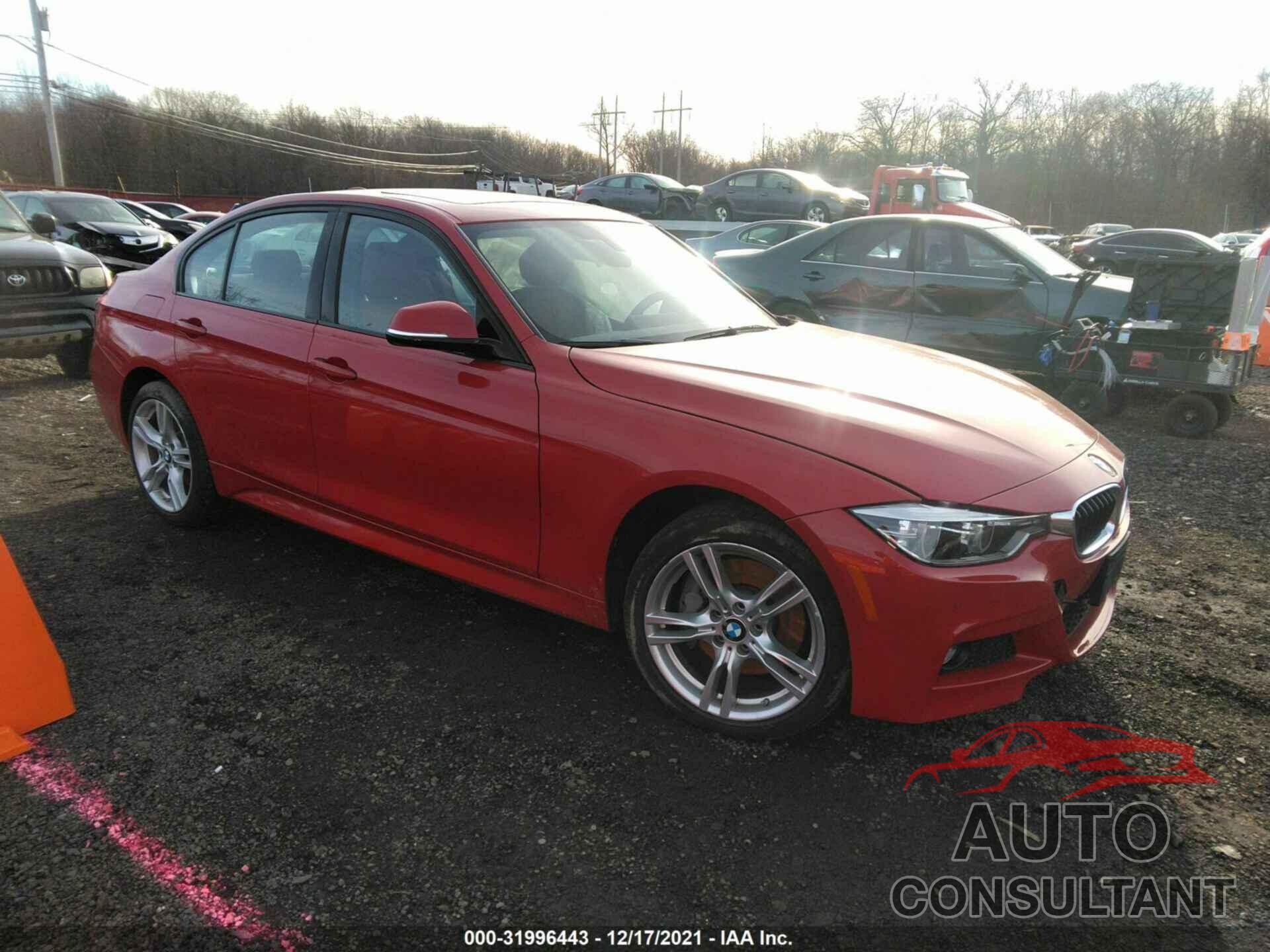 BMW 3 SERIES 2017 - WBA8D9C35HA005781