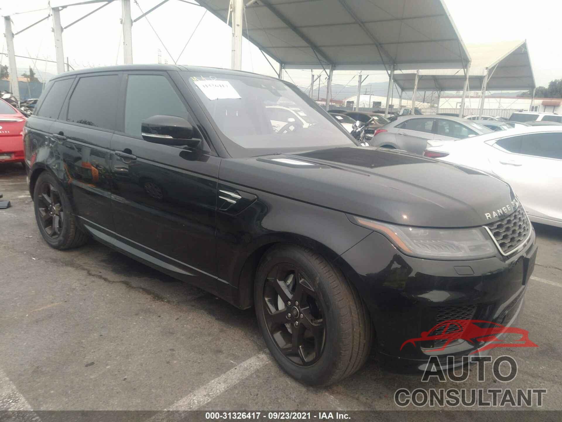 LAND ROVER RANGE ROVER SPORT 2019 - SALWR2RV8KA845954