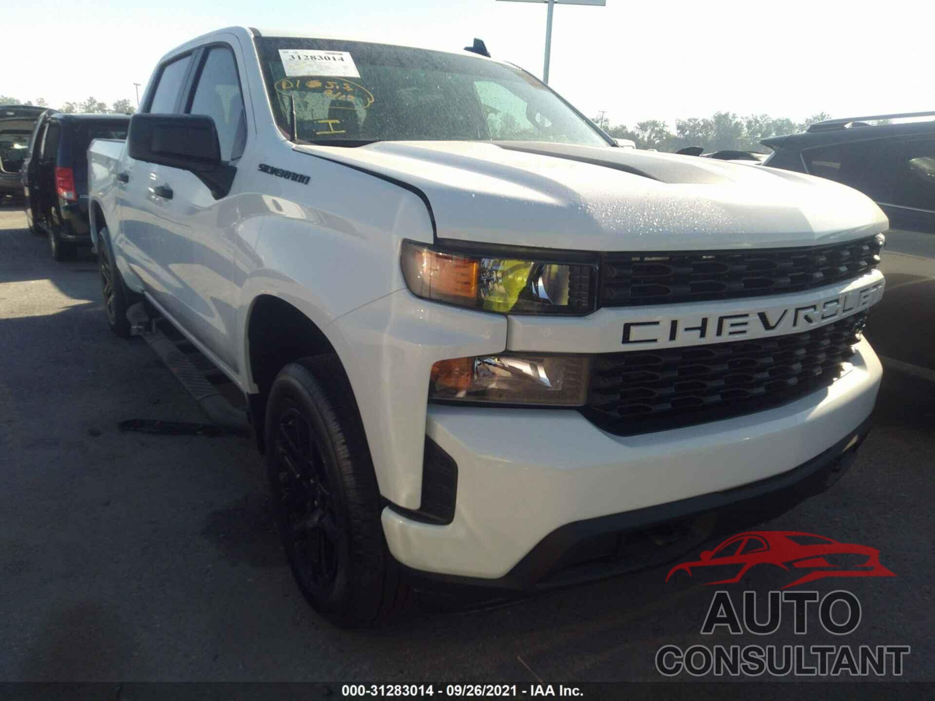 CHEVROLET SILVERADO 1500 2021 - 1GCPWBEK2MZ315662