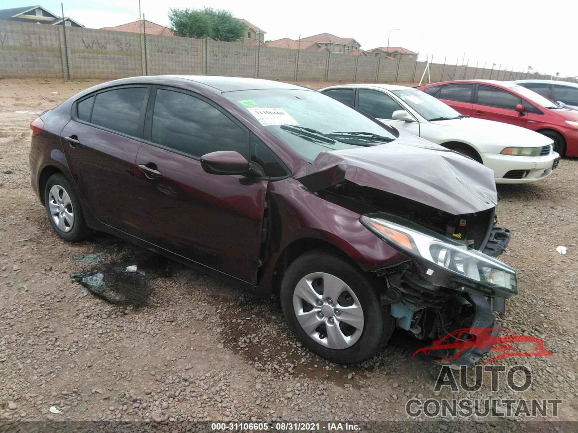 KIA FORTE 2018 - 3KPFK4A76JE254456
