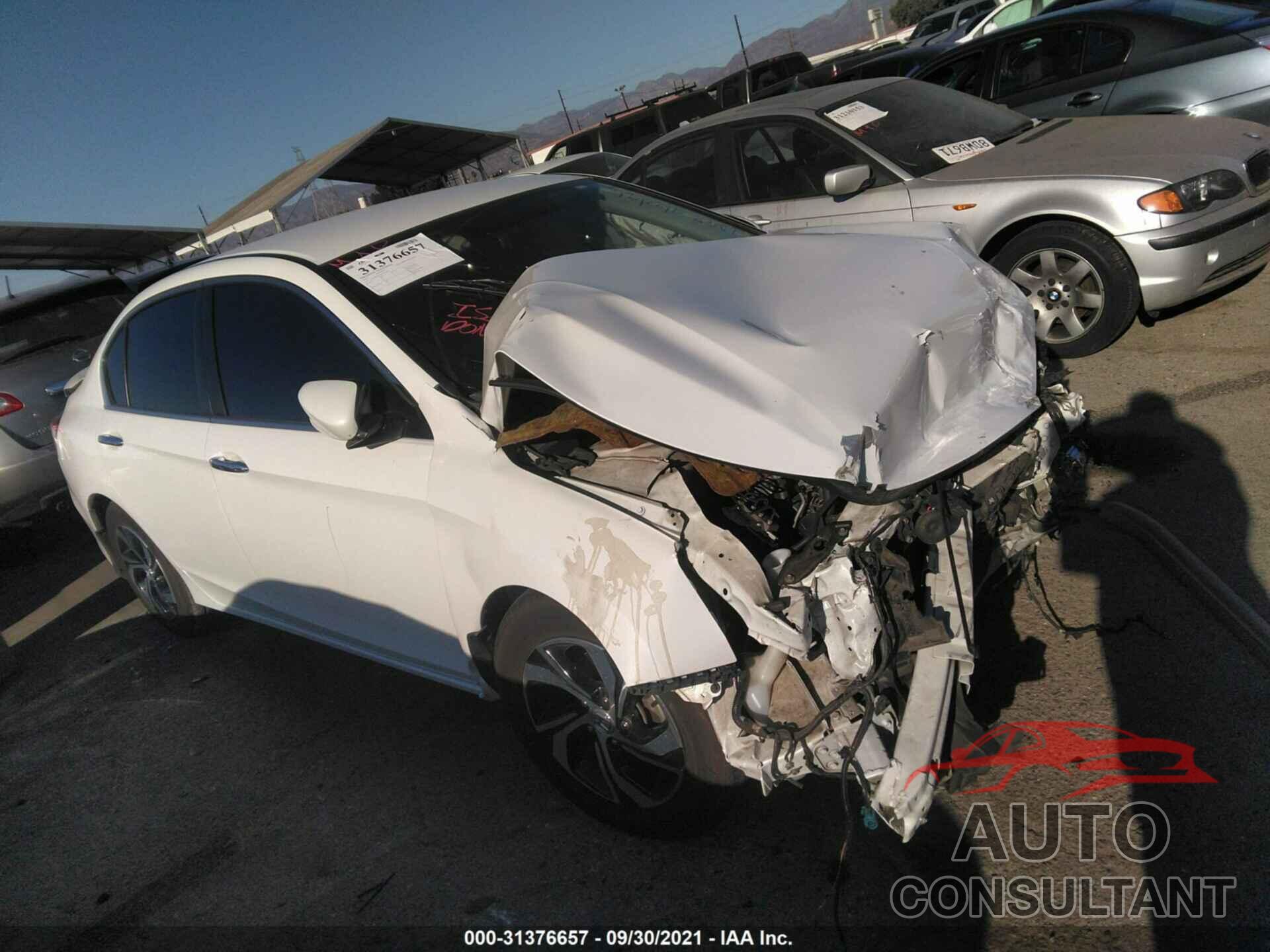 HONDA ACCORD SEDAN 2017 - 1HGCR2F3XHA185844