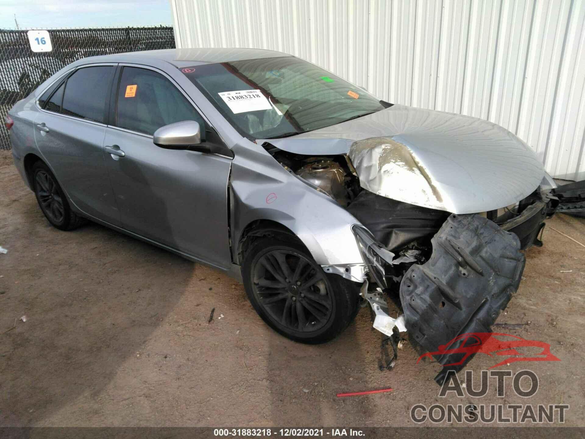 TOYOTA CAMRY 2016 - 4T1BF1FK6GU530381