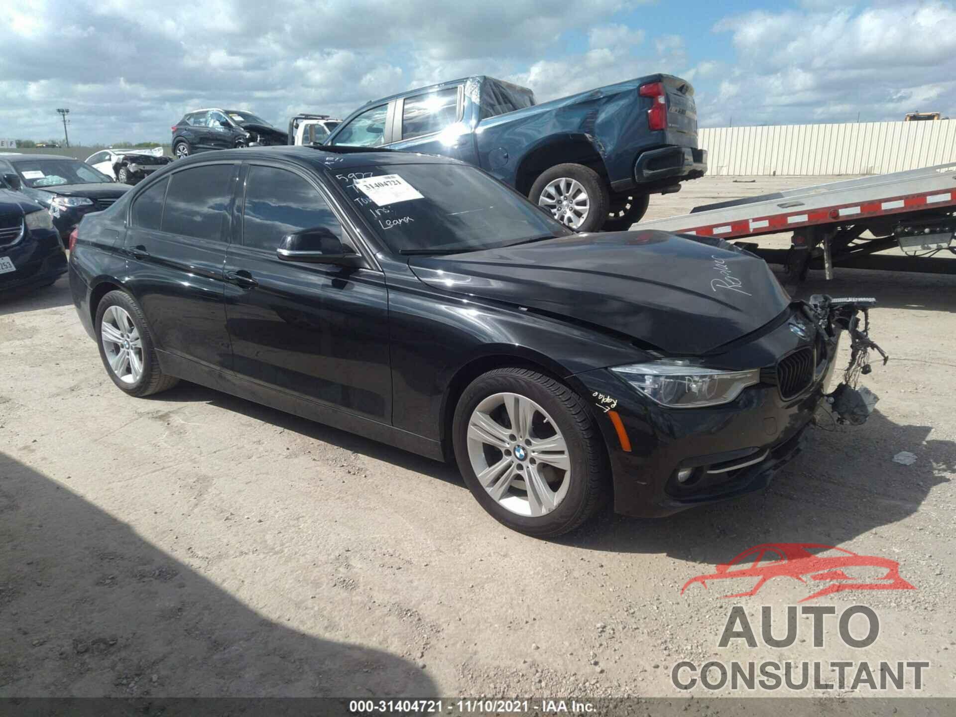 BMW 3 SERIES 2017 - WBA8B9G30HNU54021