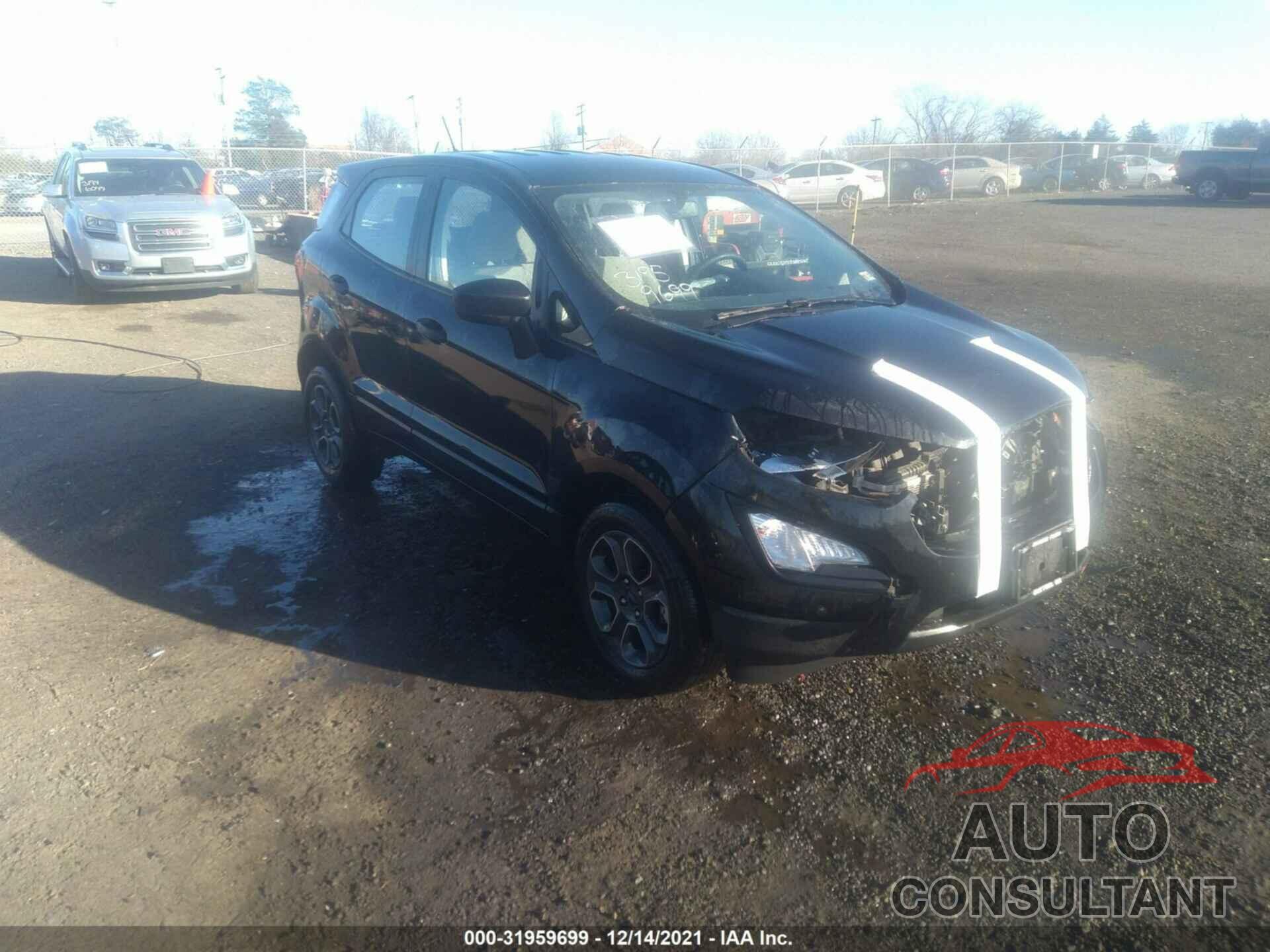 FORD ECOSPORT 2018 - MAJ6P1SL1JC225360