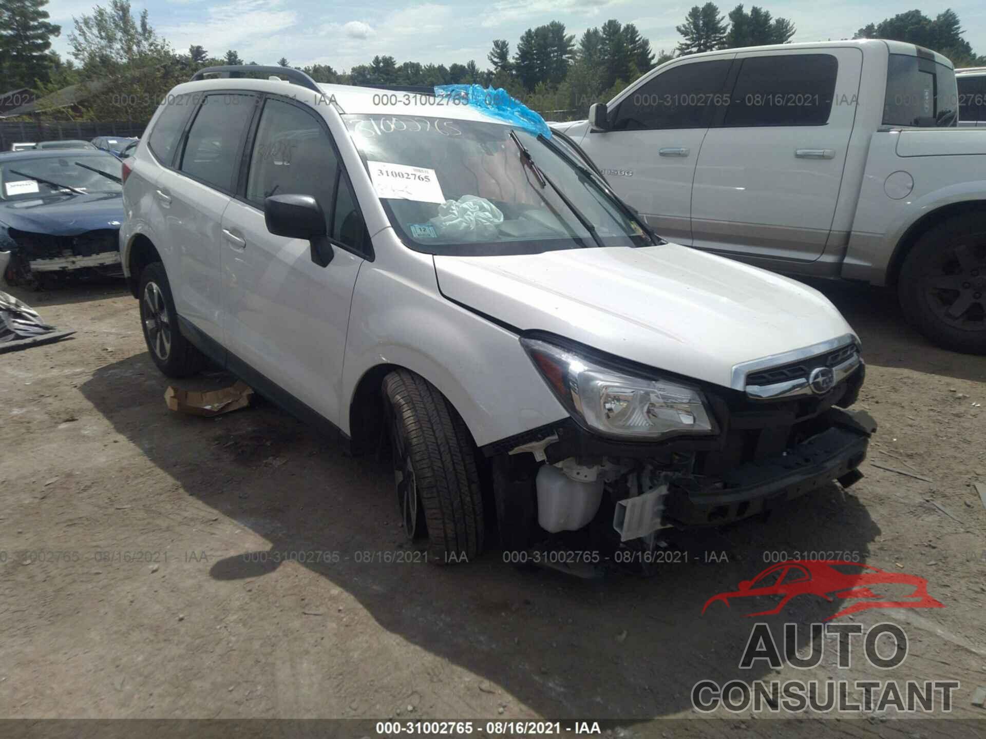 SUBARU FORESTER 2017 - JF2SJABC7HH445028