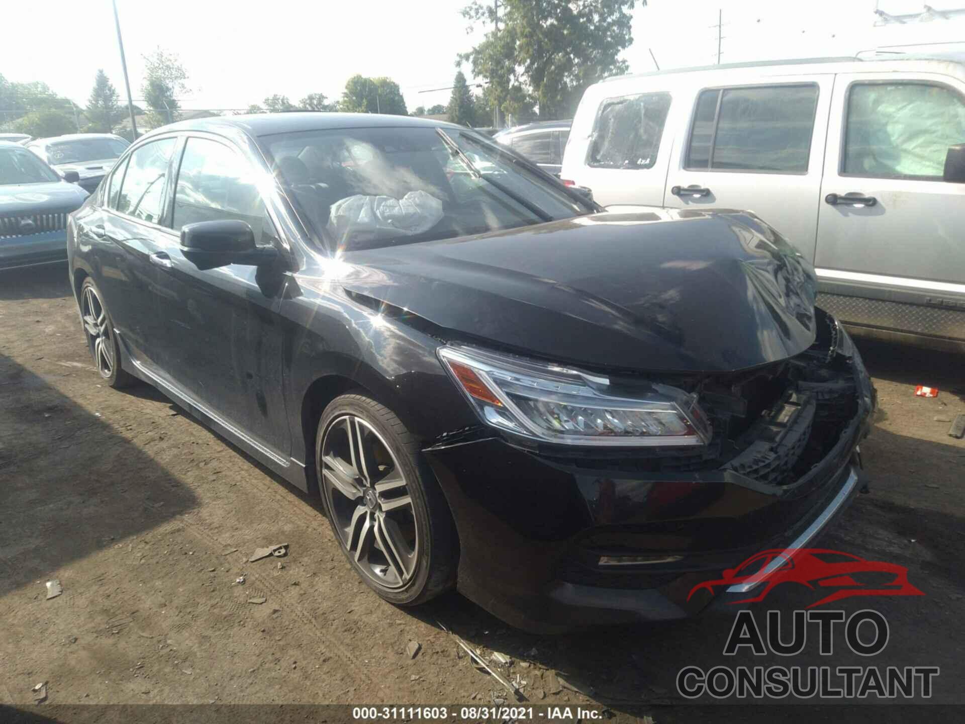 HONDA ACCORD SEDAN 2017 - 1HGCR3F91HA014703