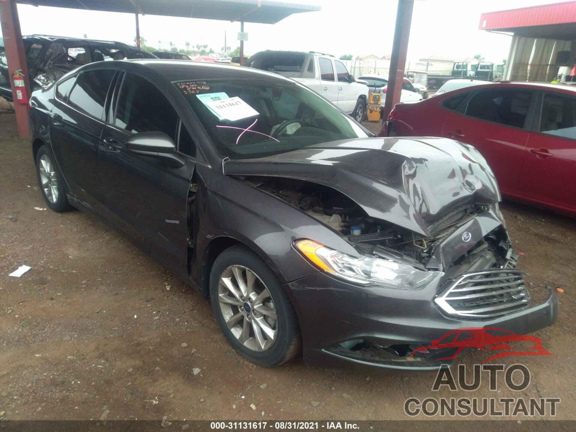 FORD FUSION 2017 - 3FA6P0H73HR195567