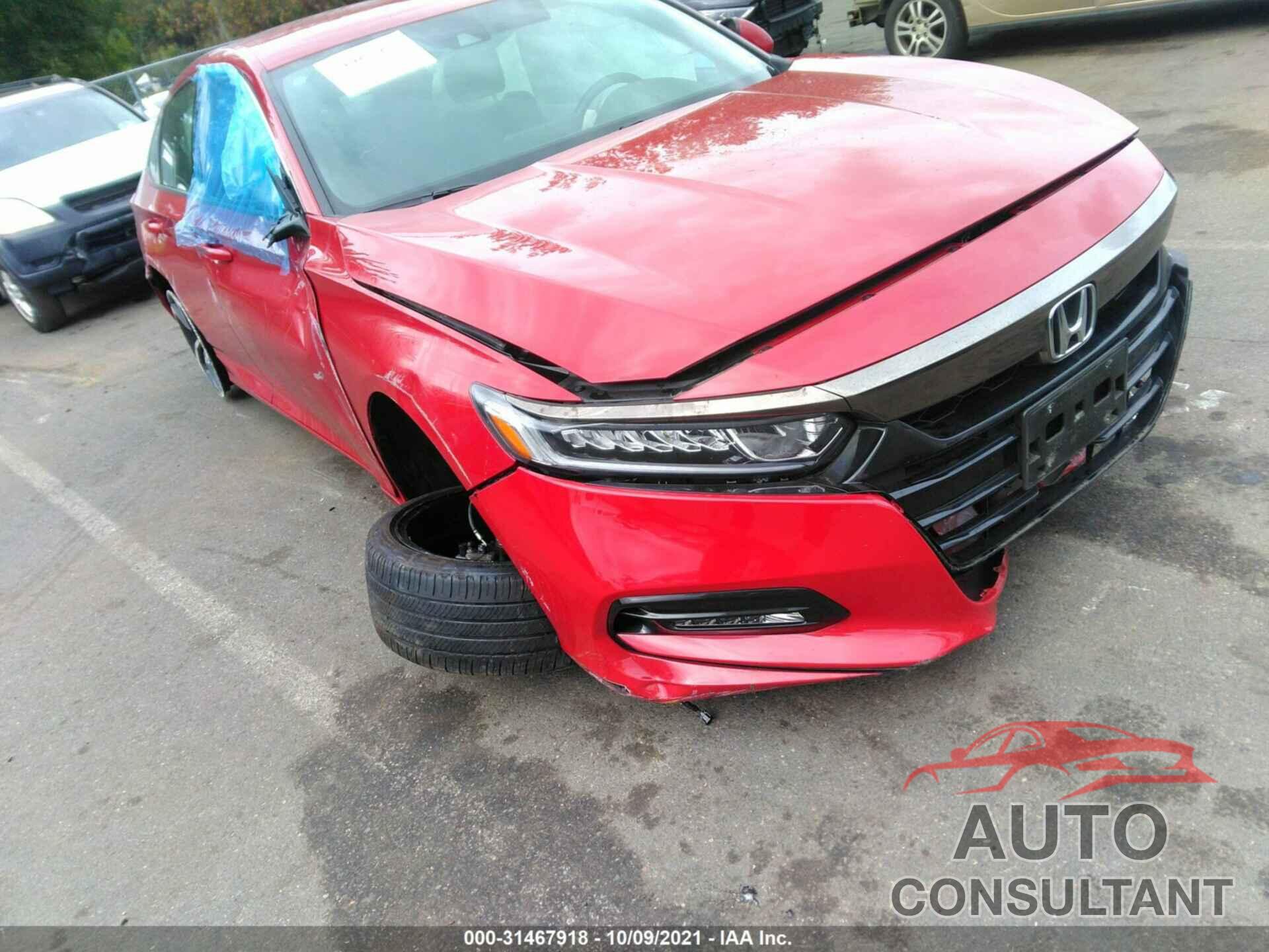 HONDA ACCORD SEDAN 2019 - 1HGCV1F36KA165524