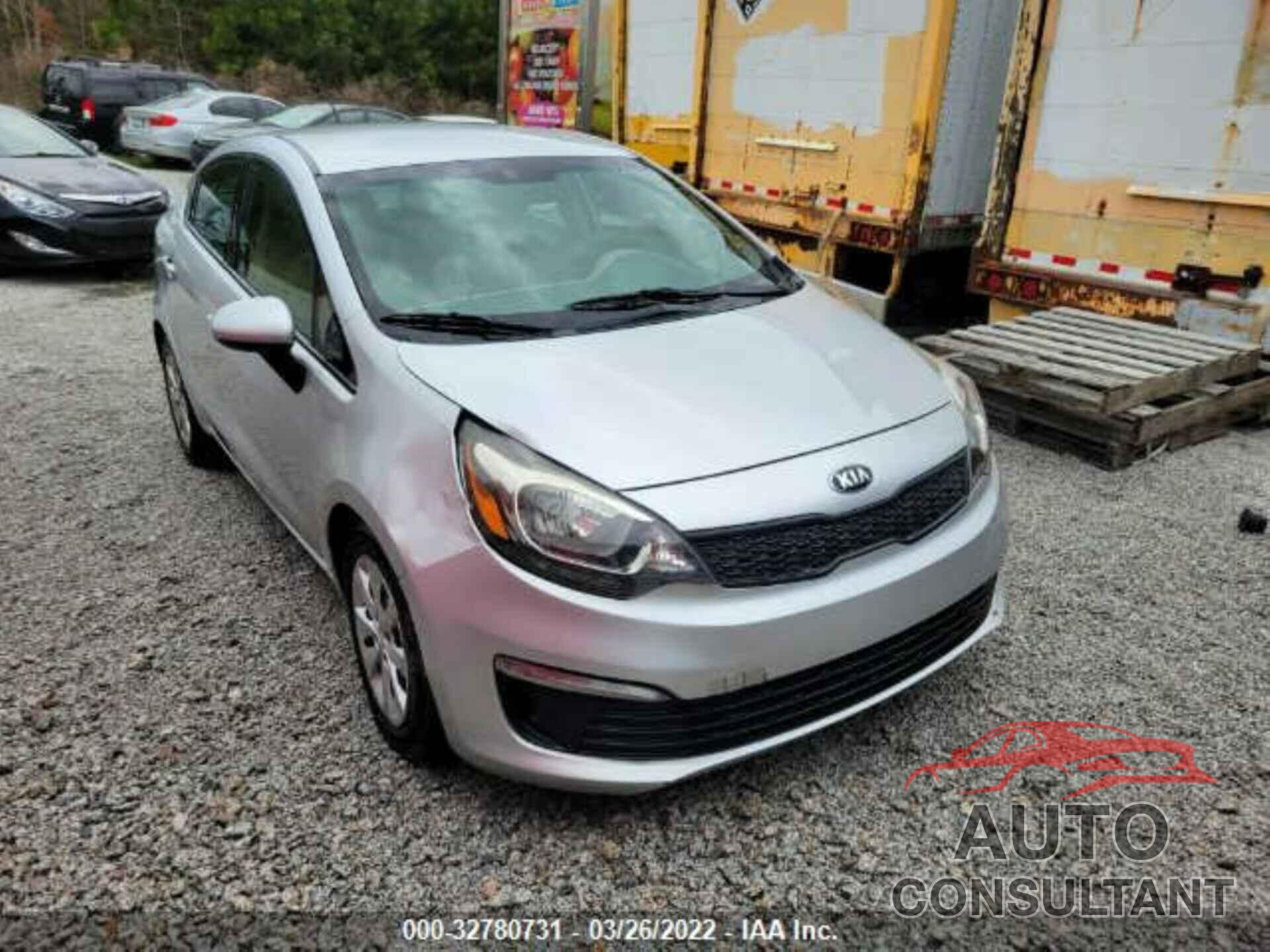 KIA RIO 2017 - KNADM4A31H6111555