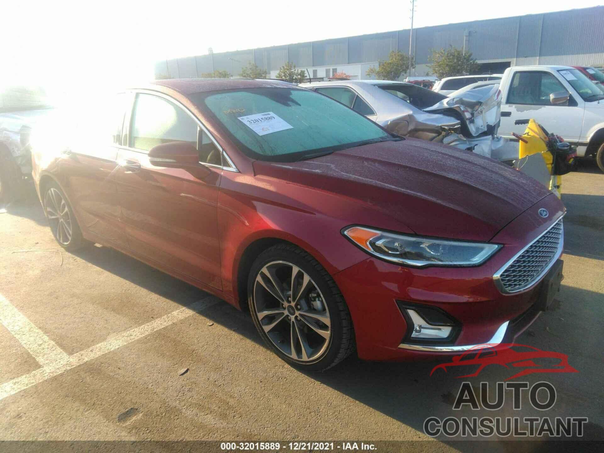 FORD FUSION 2019 - 3FA6P0D90KR206474