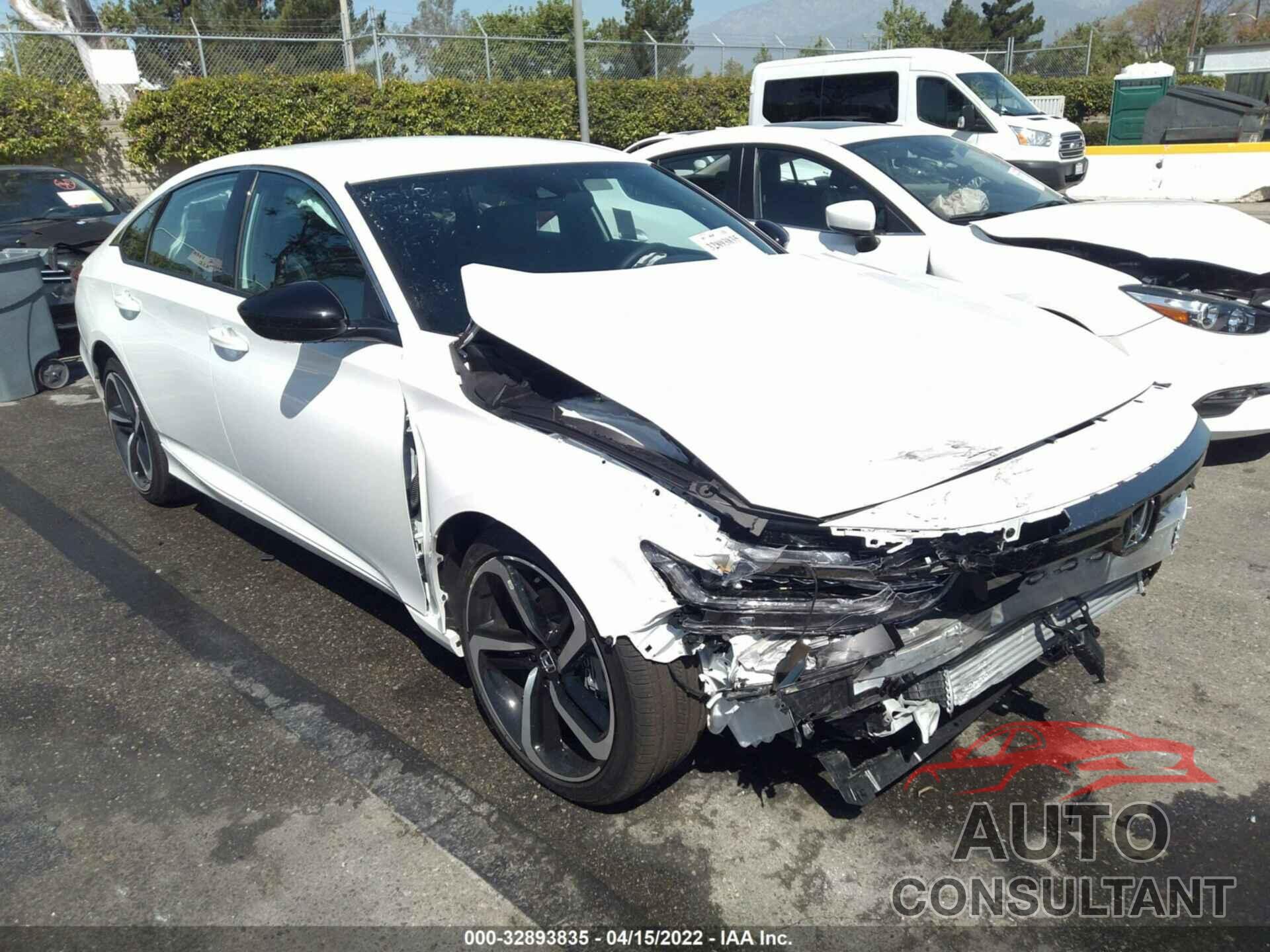 HONDA ACCORD SEDAN 2022 - 1HGCV1F34NA038162