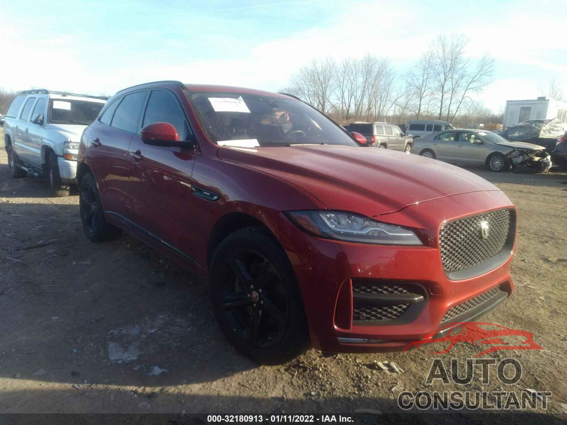 JAGUAR F-PACE 2017 - SADCL2BVXHA495097