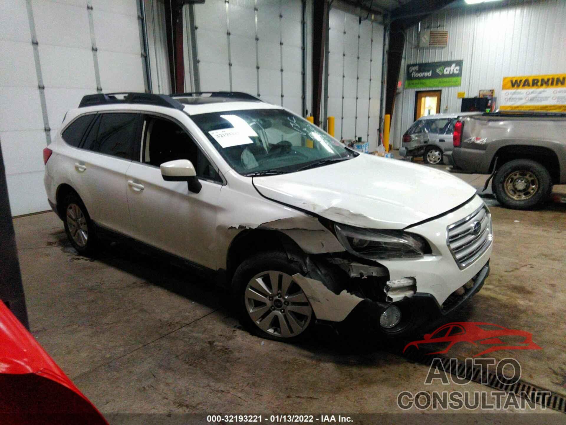 SUBARU OUTBACK 2017 - 4S4BSADC7H3326333