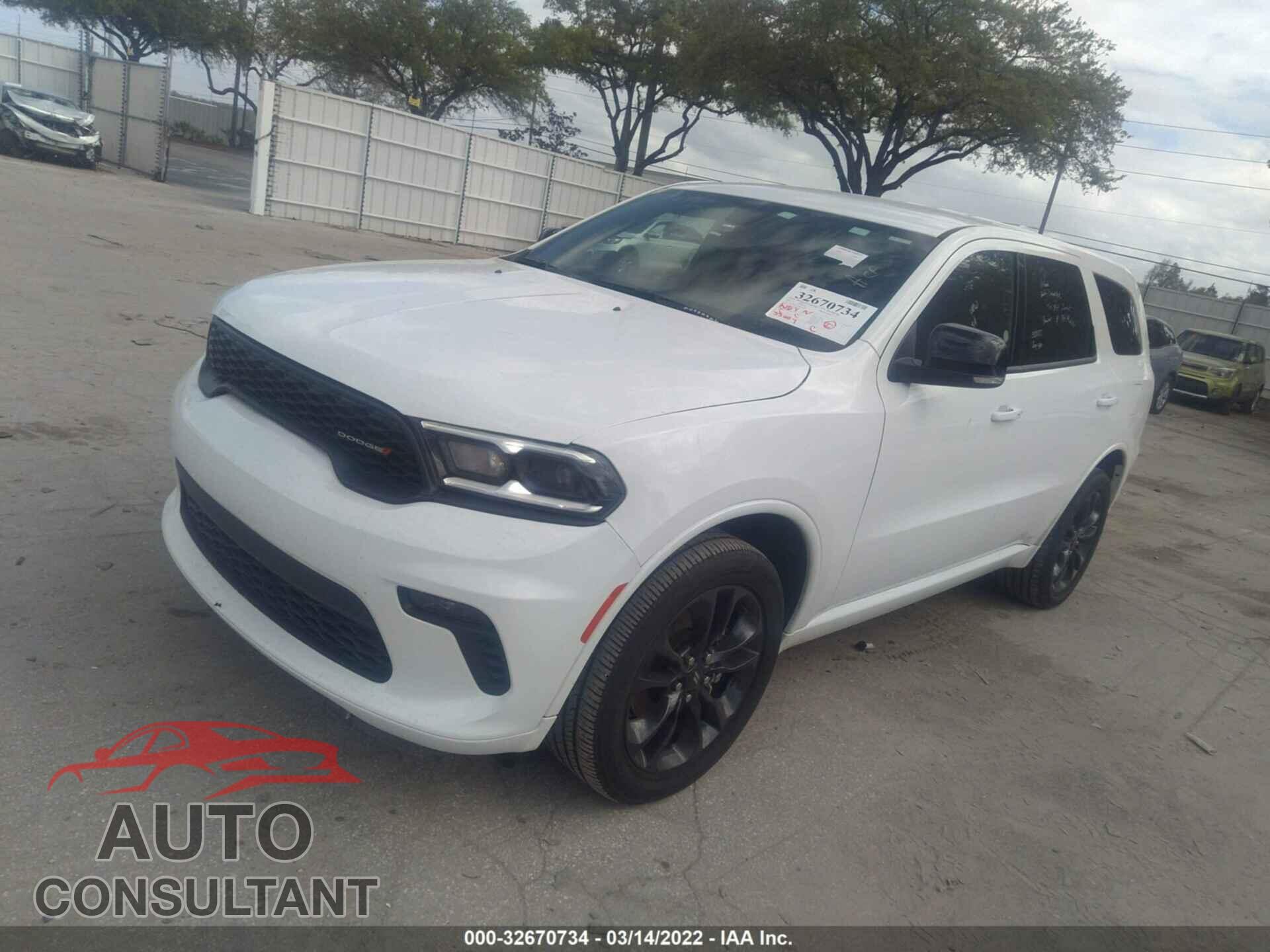 DODGE DURANGO 2021 - 1C4RDJDG6MC641649