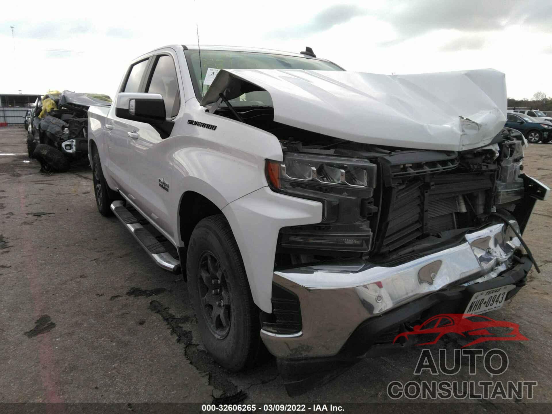 CHEVROLET SILVERADO 1500 2020 - 3GCPWCED0LG196919