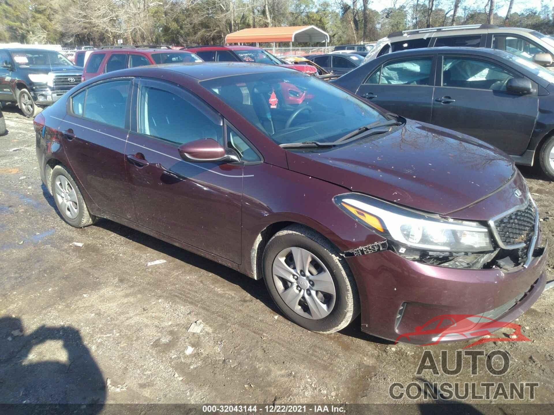 KIA FORTE 2017 - 3KPFK4A77HE122946