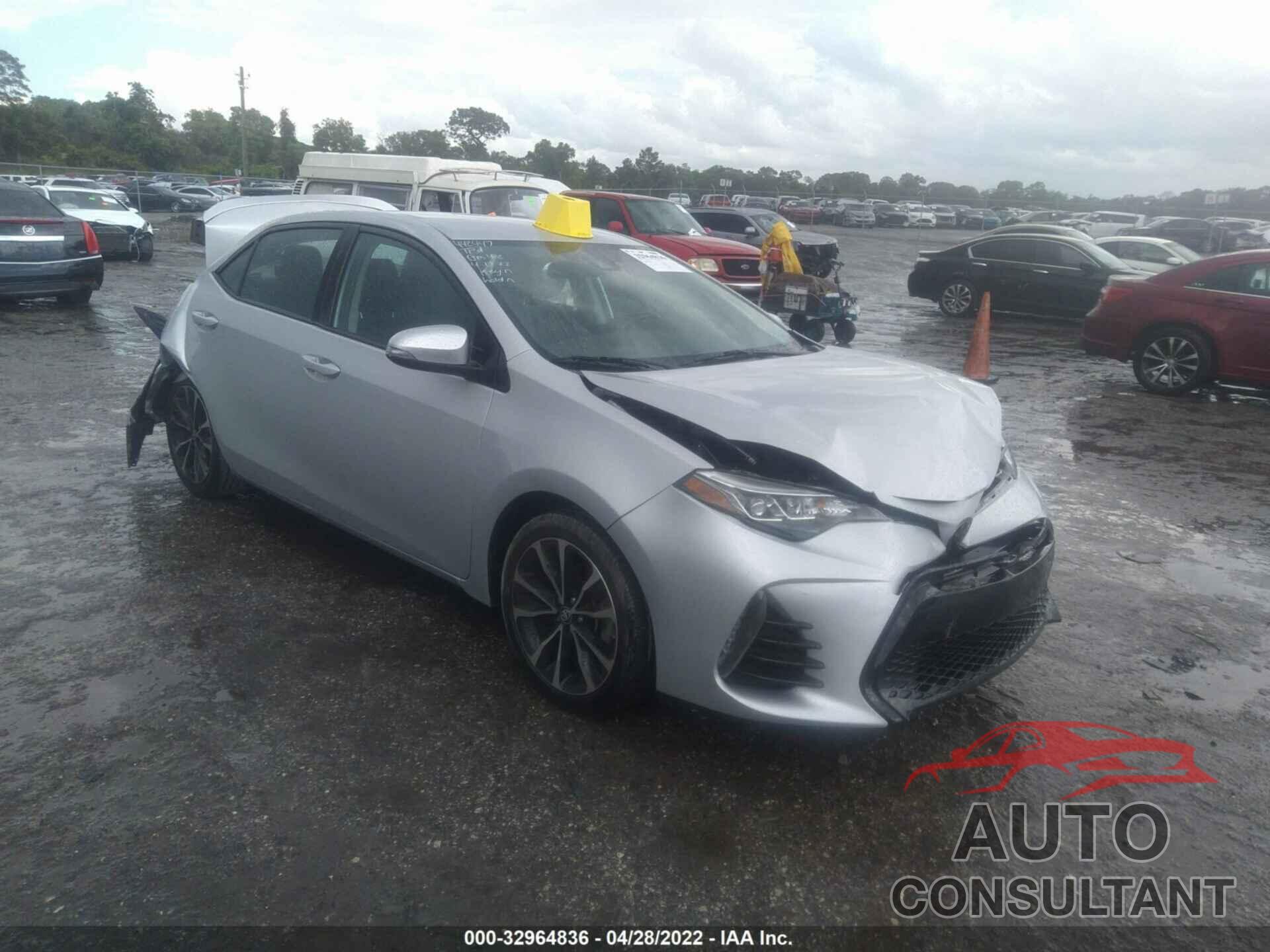 TOYOTA COROLLA 2019 - 2T1BURHE2KC209993