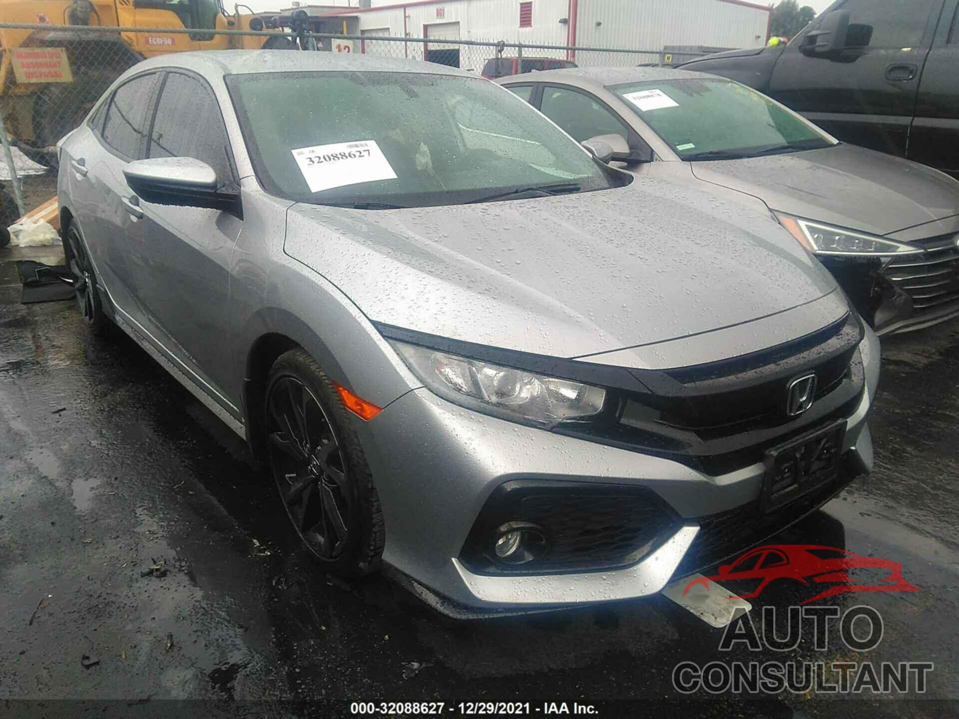 HONDA CIVIC HATCHBACK 2018 - SHHFK7H41JU424633
