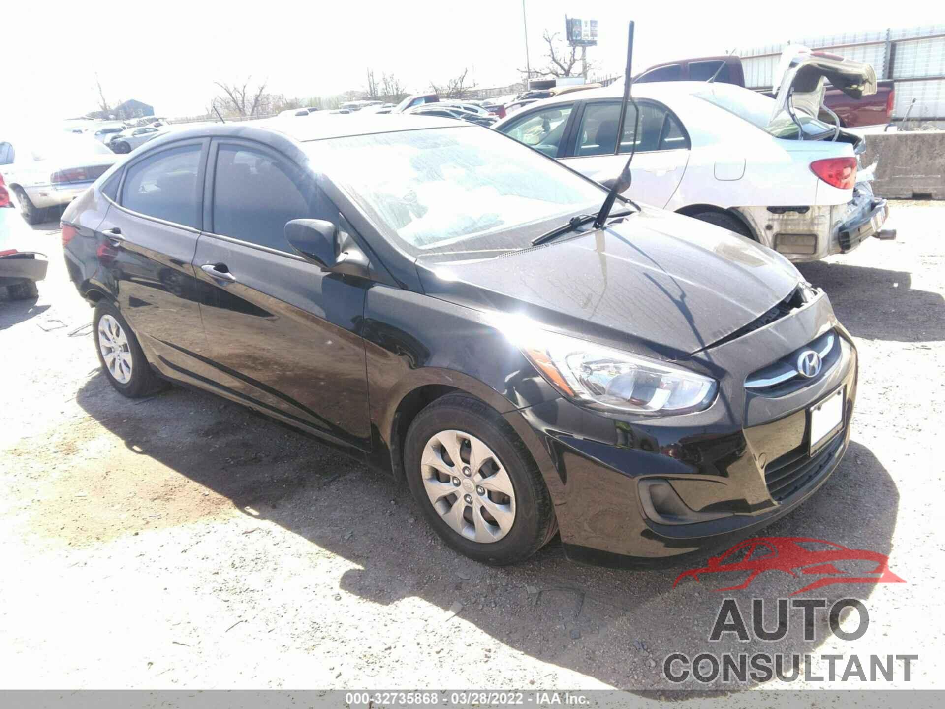 HYUNDAI ACCENT 2016 - KMHCT4AE0GU152588