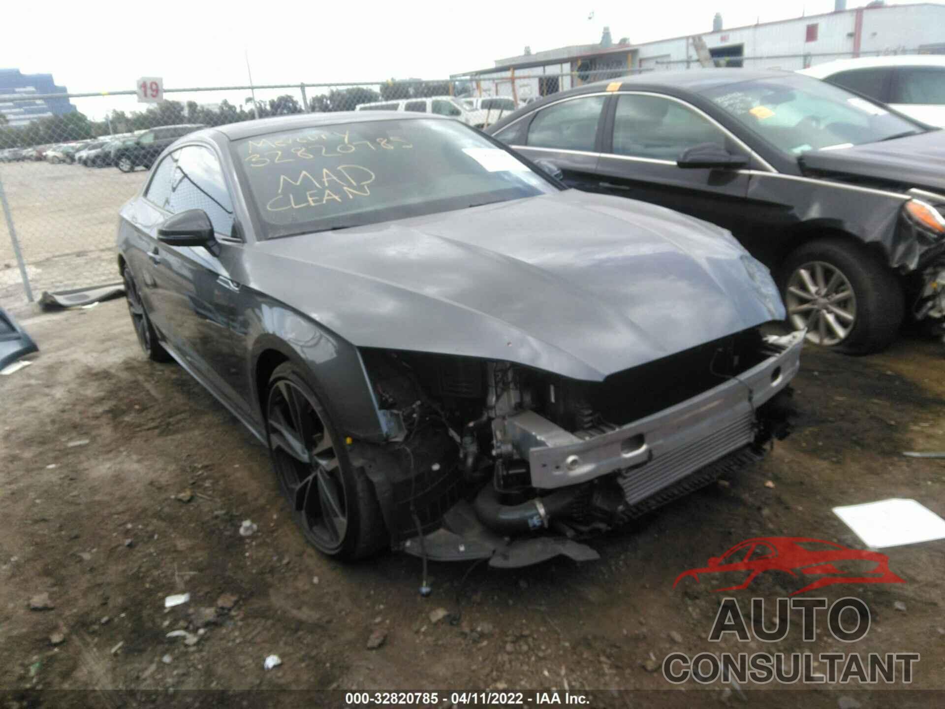 AUDI S5 COUPE 2021 - WAUP4AF52MA040752
