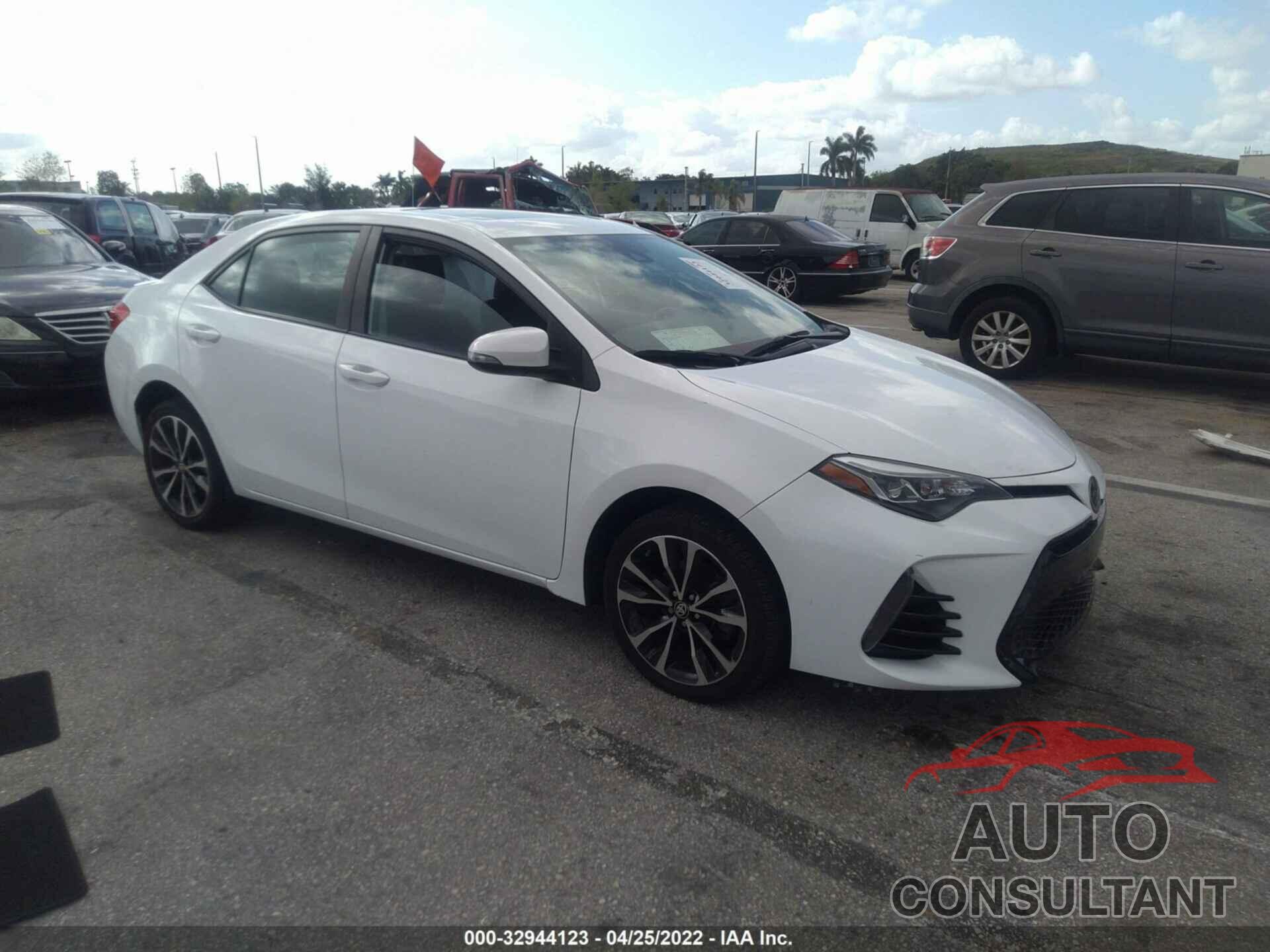 TOYOTA COROLLA 2017 - 5YFBURHE8HP652285